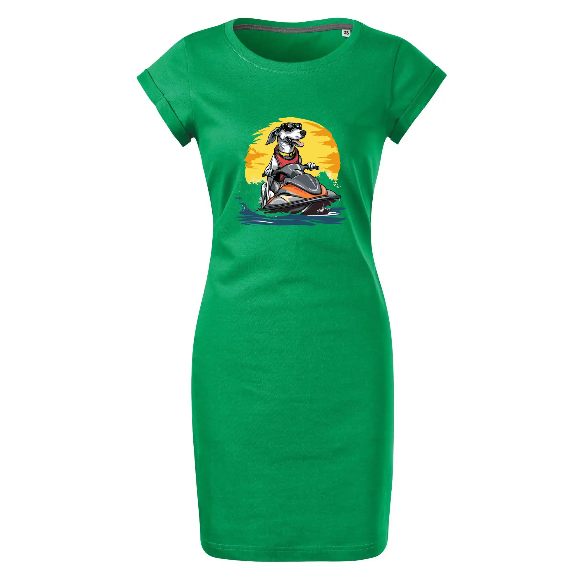 Chrt na vodním skútru