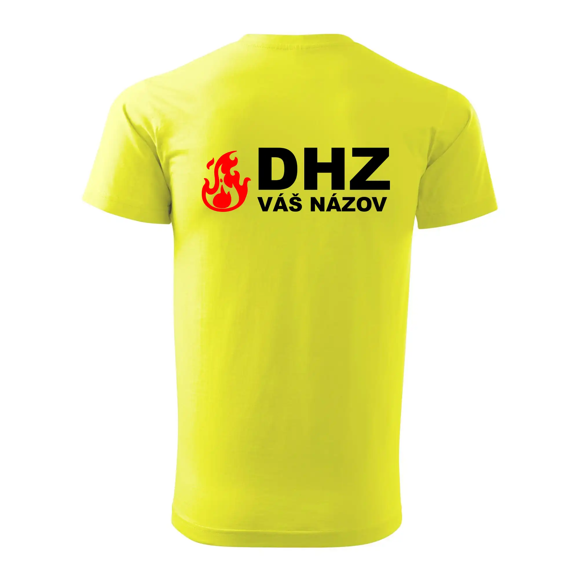 DHZ (oheň, firesport, názov sboru - vlastný nápis)