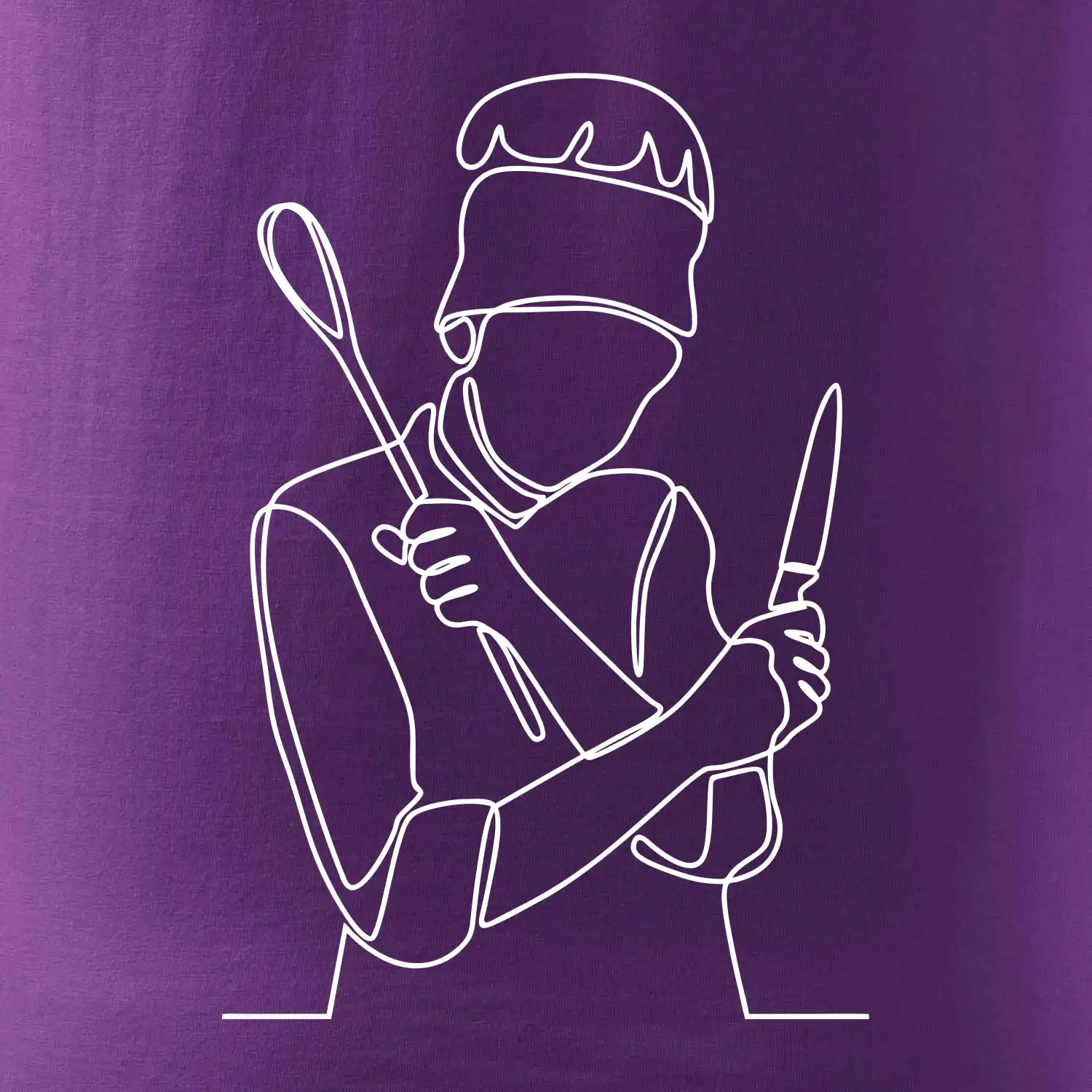 Kuchař jedním tahem