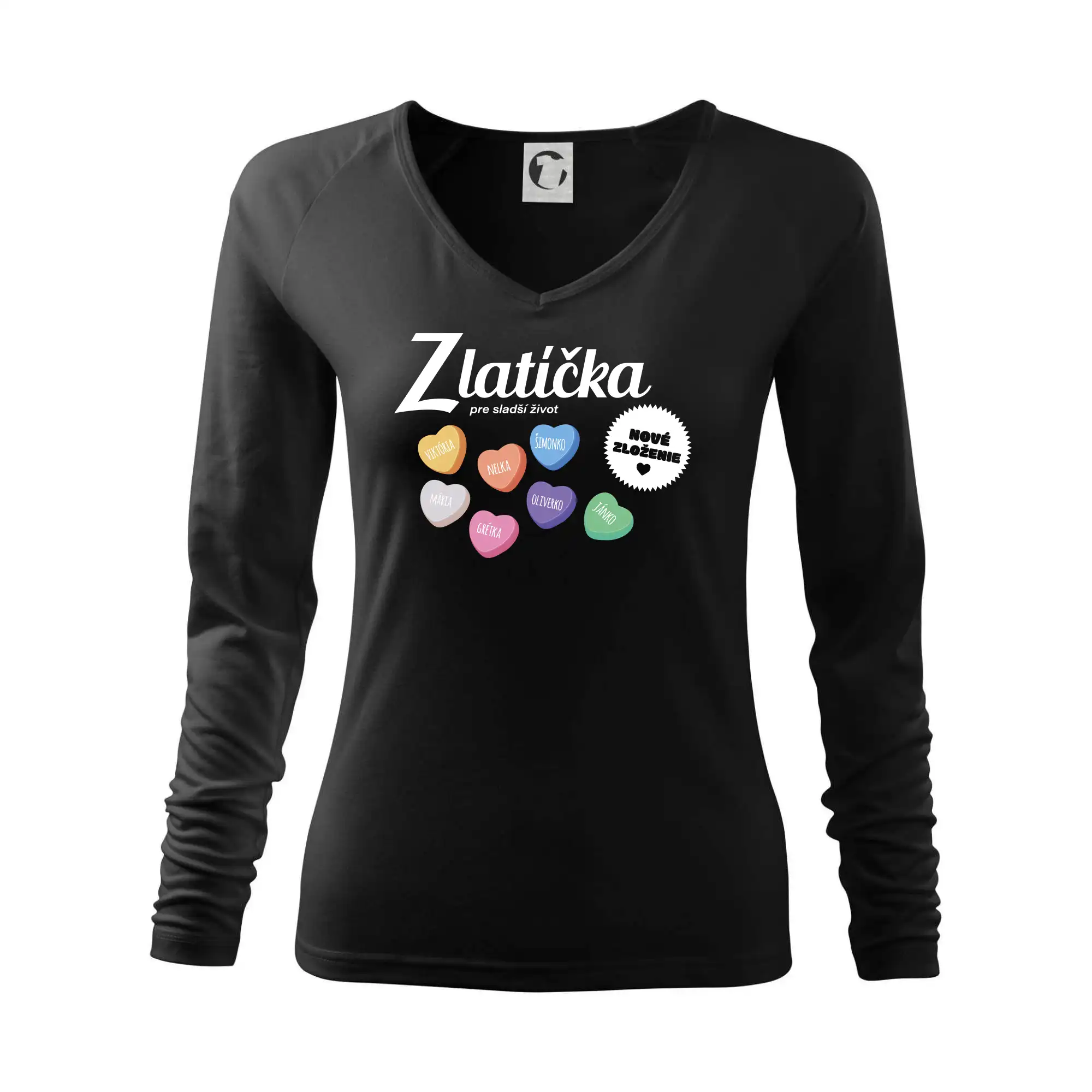 Rodinné tričká - Zlatíčka deti - Tričko dámske Elegance