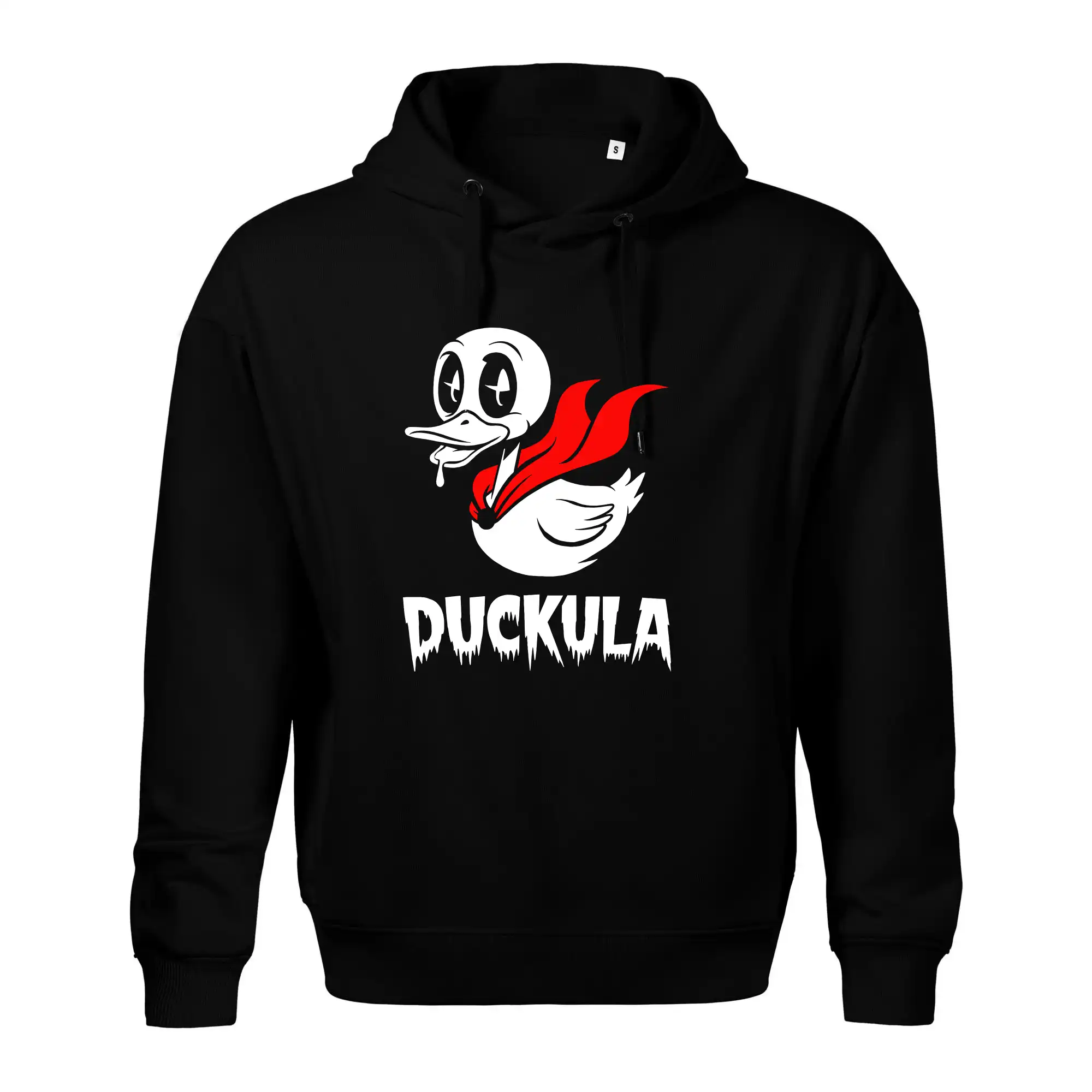 Filmové tričká - Duckula - Oversized mikina pánska Moon - kratšia + širšia