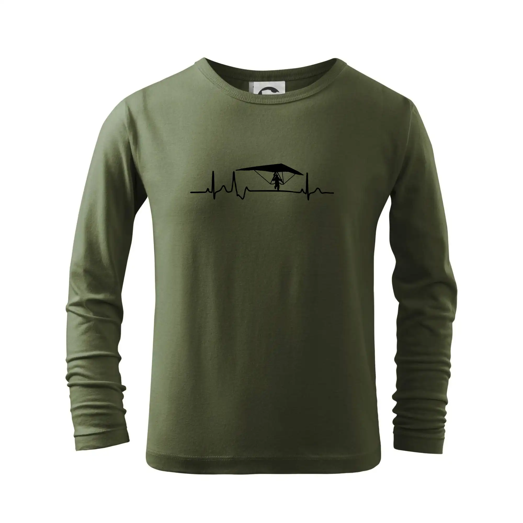 Tričká s motívom paraglidingu - EKG rogalo - Tričko detské Long Sleeve