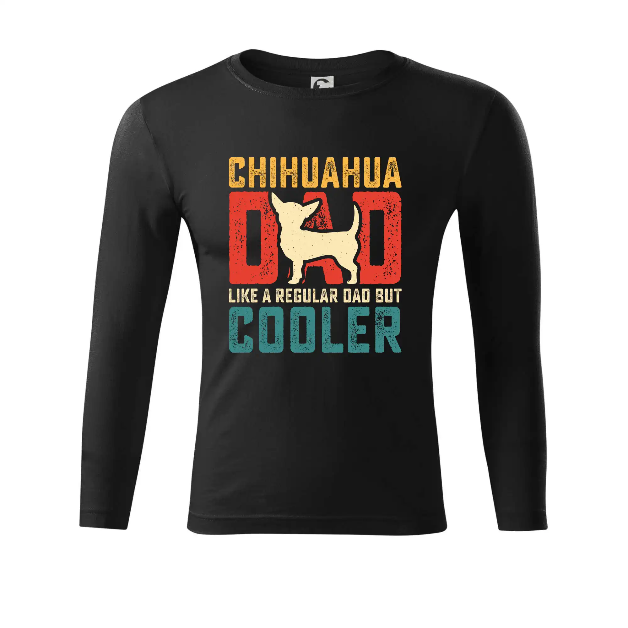 Chihuahua dad like a regular dad