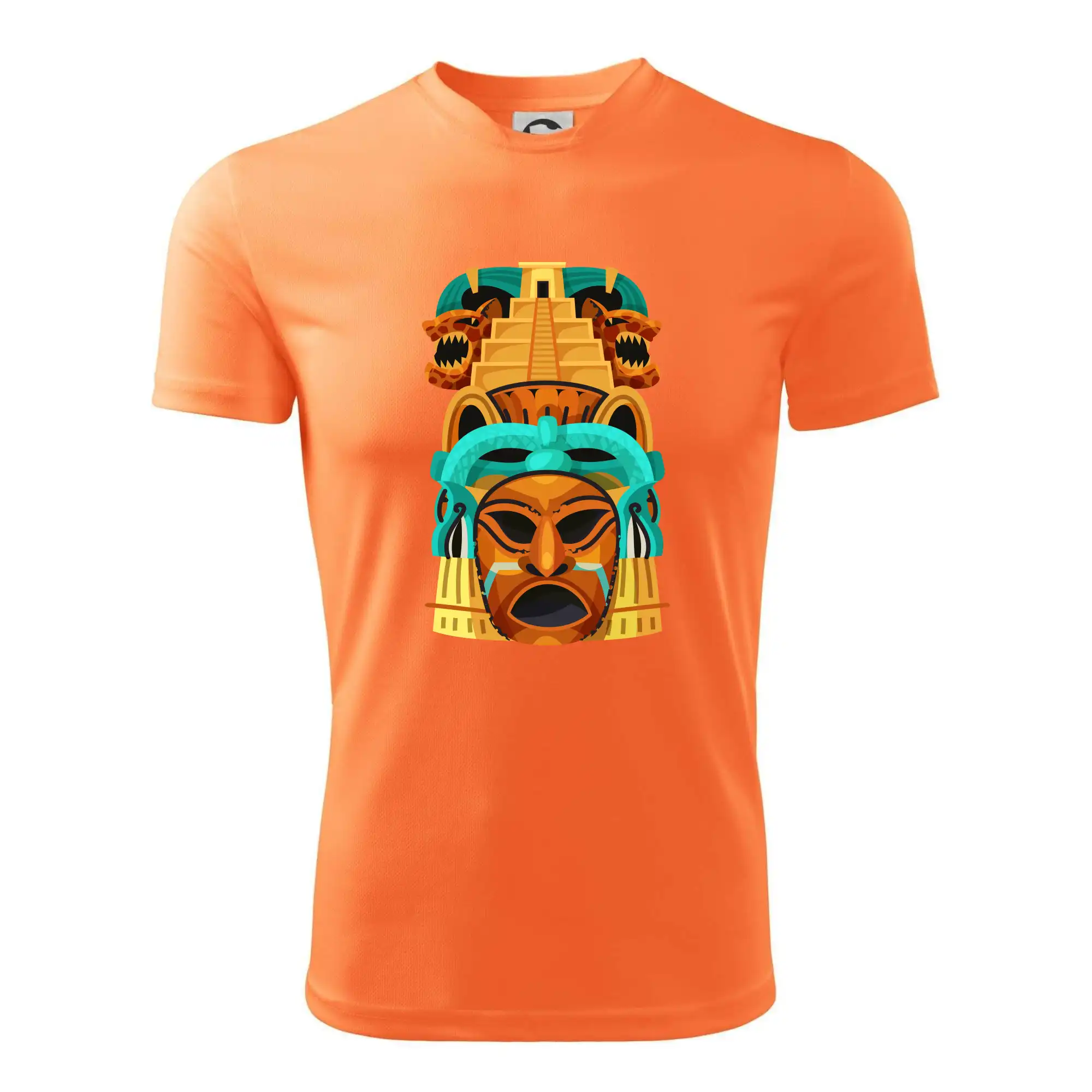 Mayové maska s pyramidou