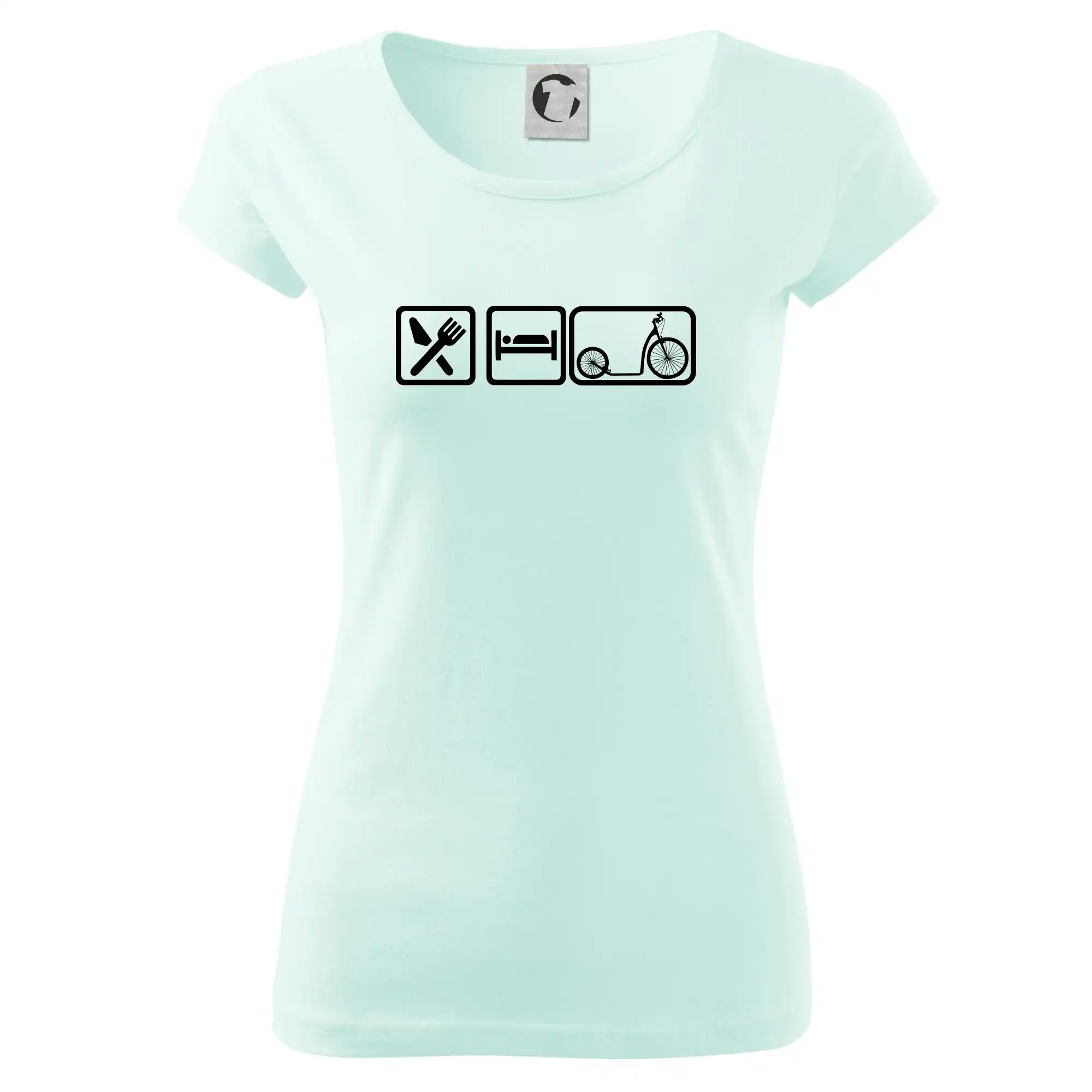 Eat sleep koloběžka velké a malé kolo