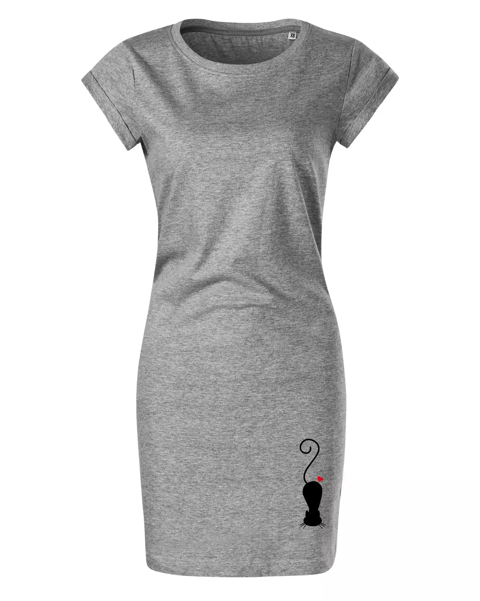 Zamilovaná kočka ležící