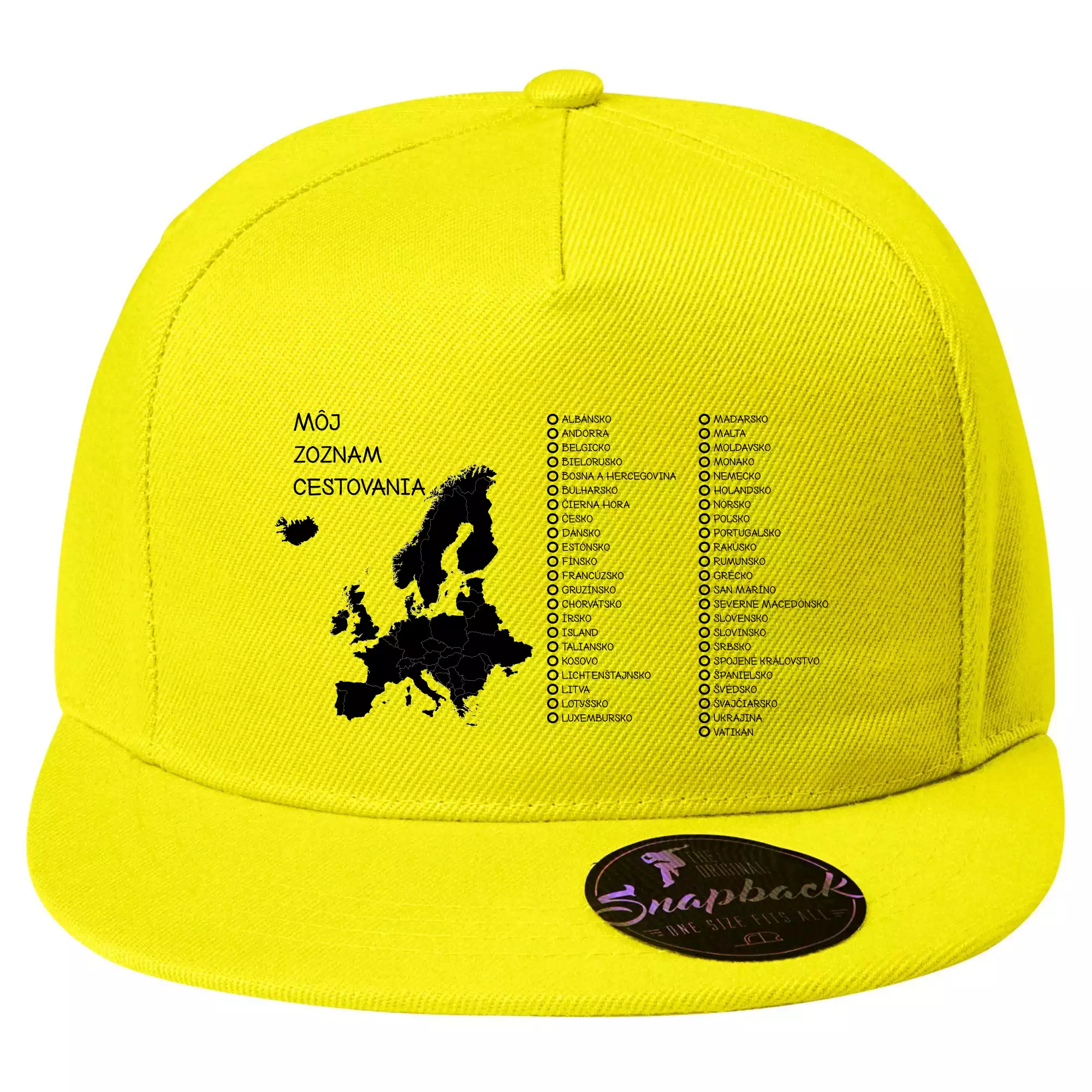 Můj cestovní seznam - Evropa