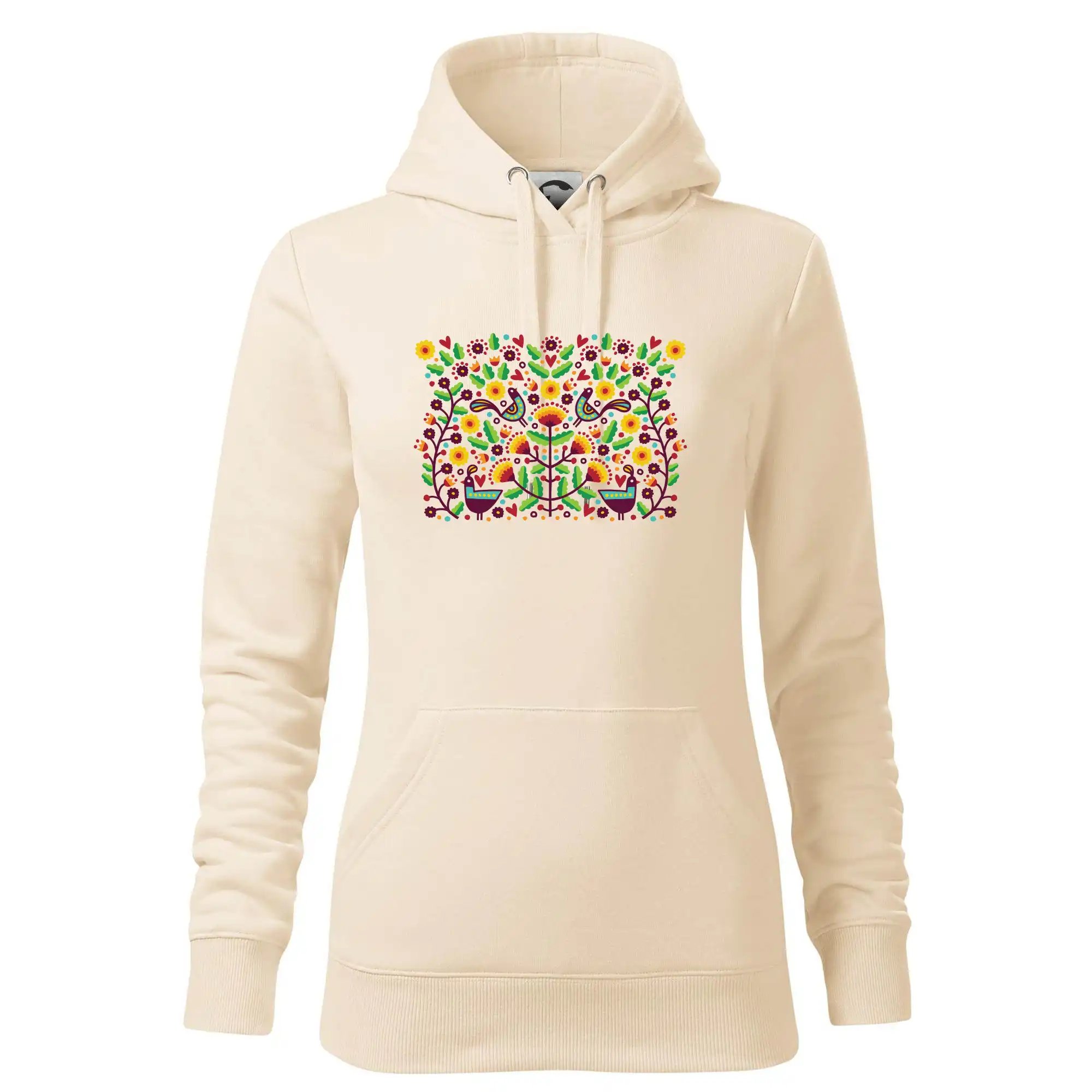 Folklor - barevně kvetiny obdélník