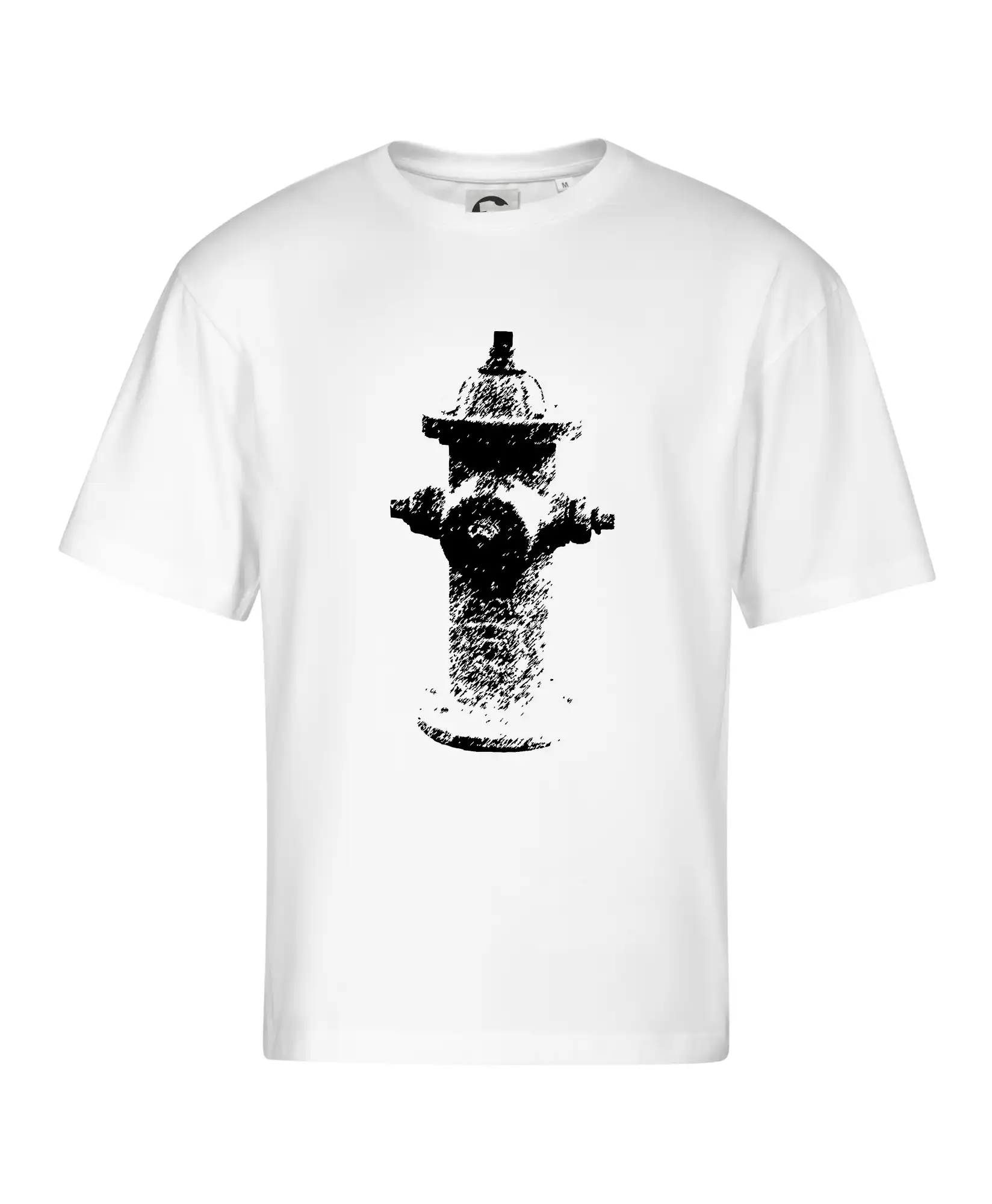 Originálne tričká pre hasičov - Hasičský hydrant americký - Stage unisex - OVERSIZE