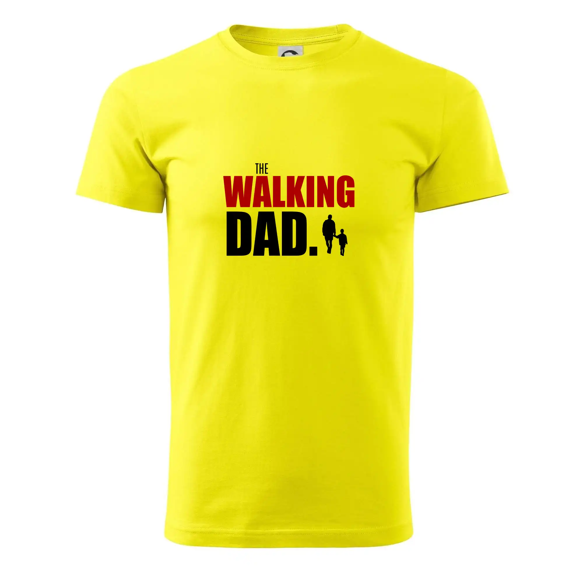 Najlepší darček pre otecka ku dňu otcov - The walking dad jedno dieťa - Pánske tričko nižšej gramáže