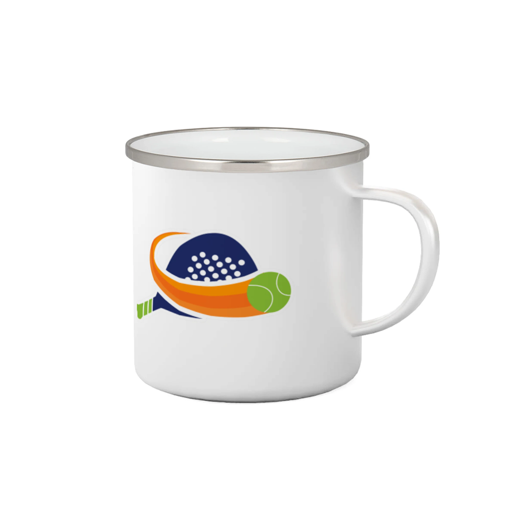 Tričká s motívmi Padel tenis - Padel logo farebné - Plecháčik