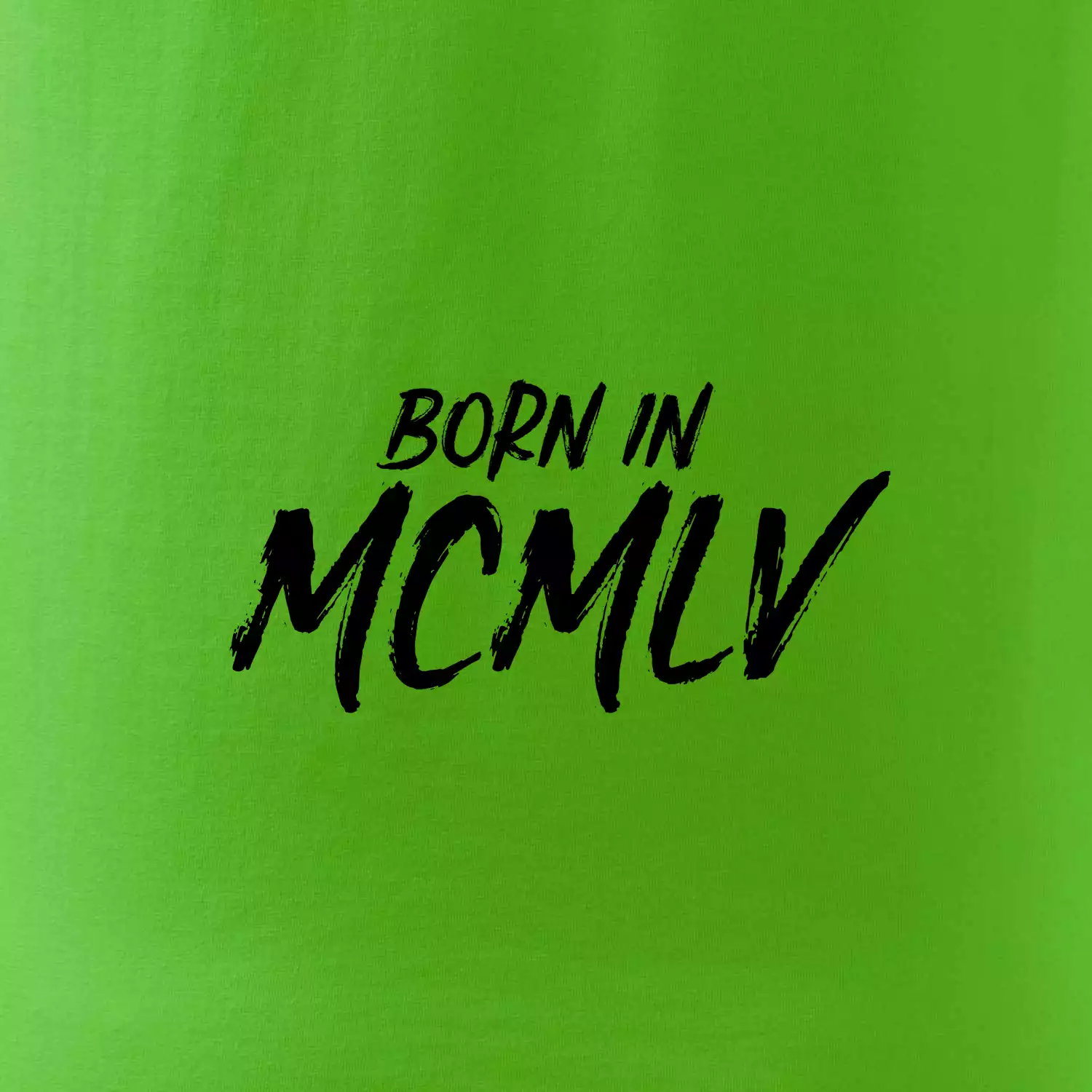 Born in - Římské číslo 1955