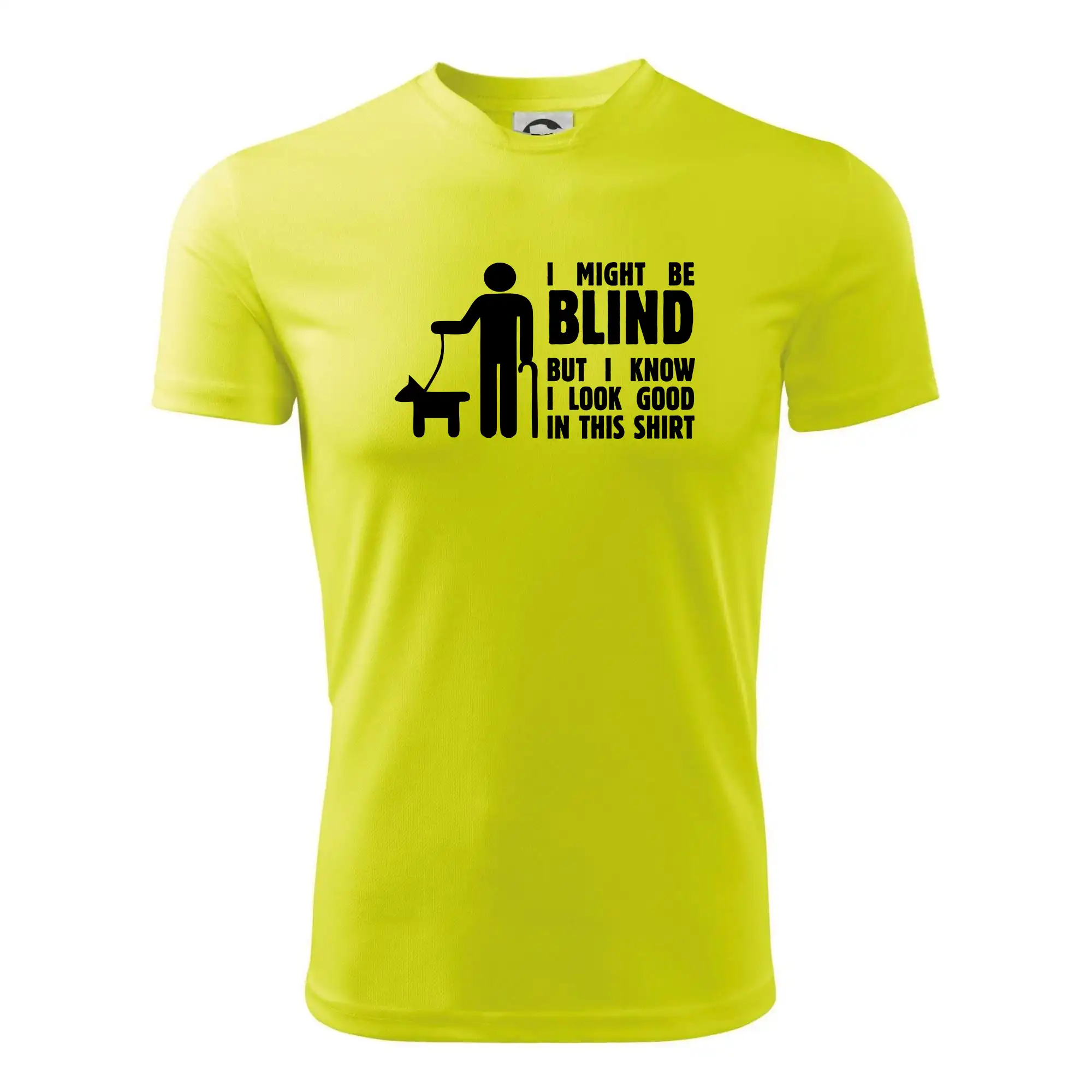 I might be blind - Pánske tričko Fantasy športové