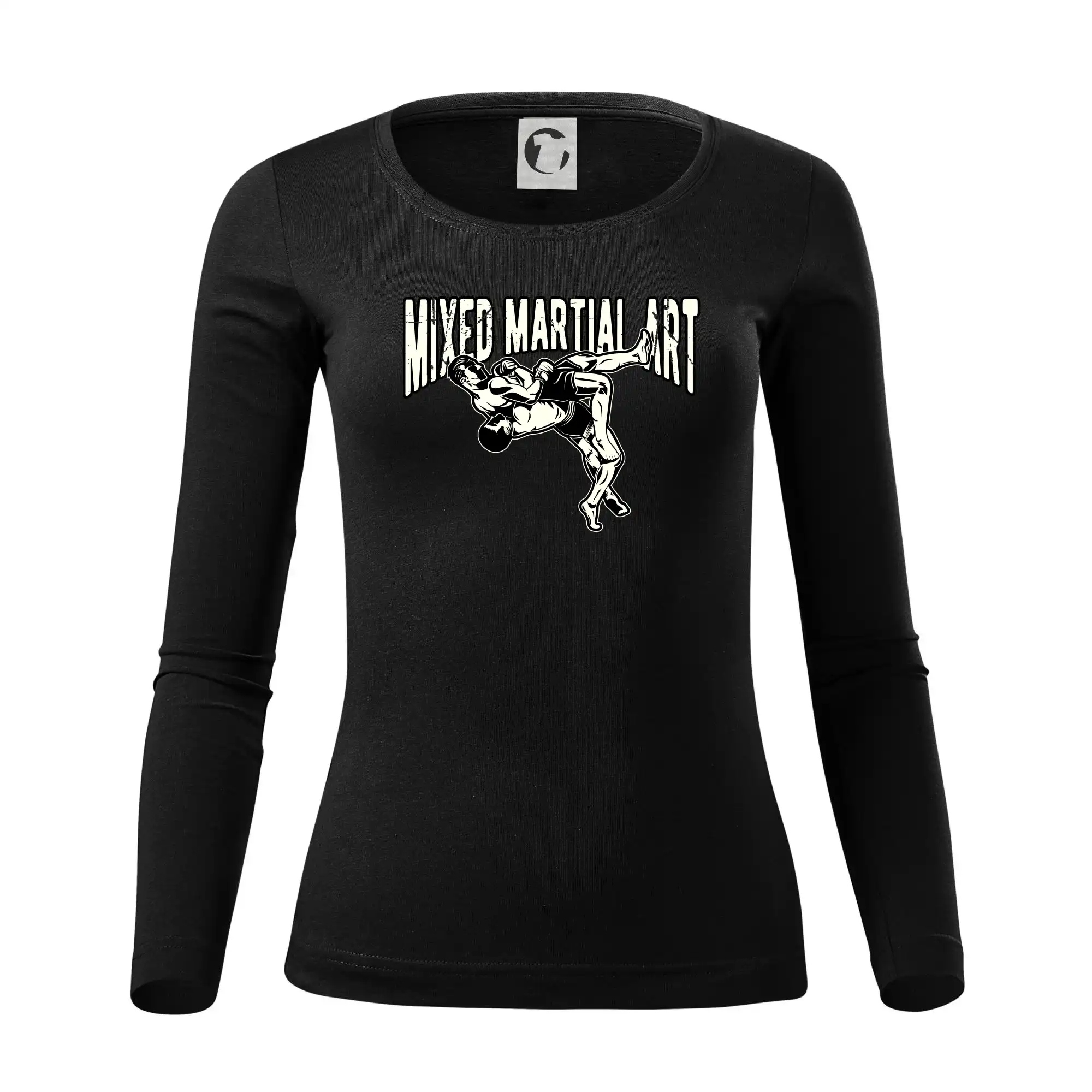 Tričká Judo - MMA v boji - Dámske tričko FIT-T LS - zužené