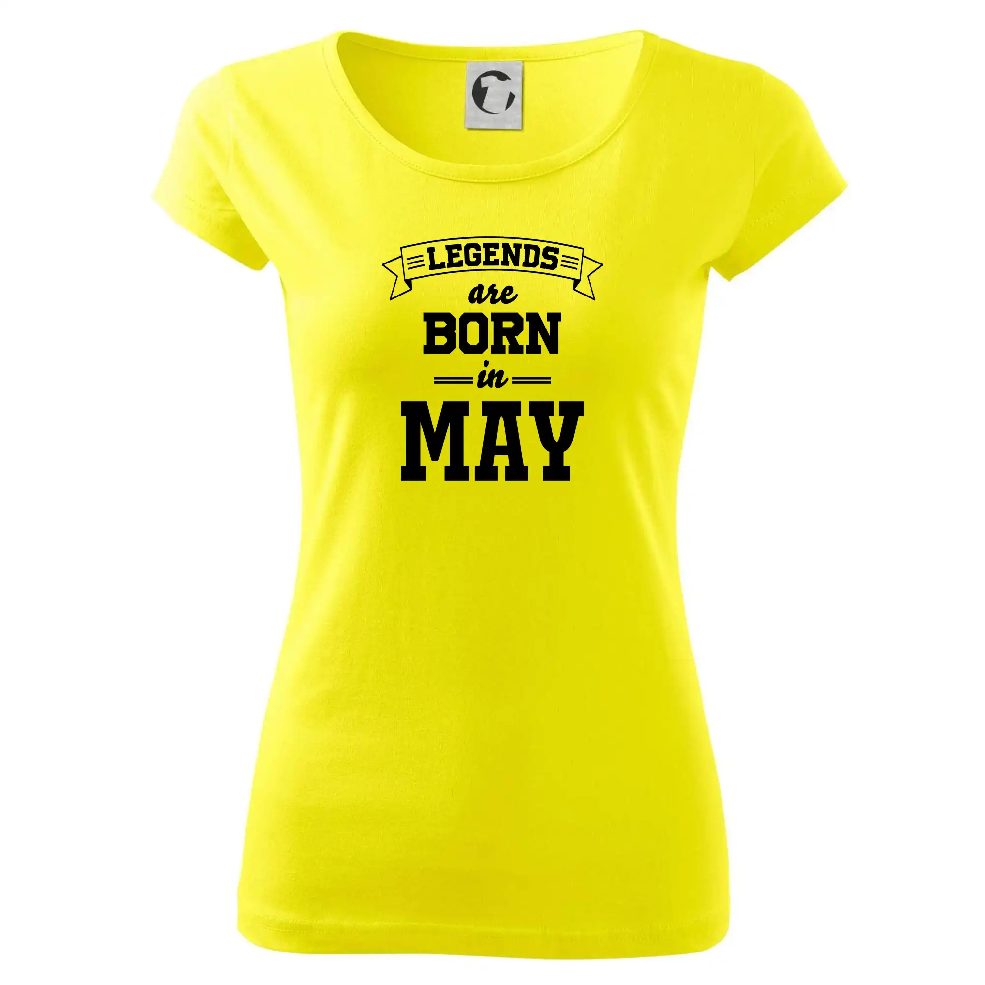Tričká pre narodených v máji - Legends are born in May - Dámske tričko Pure