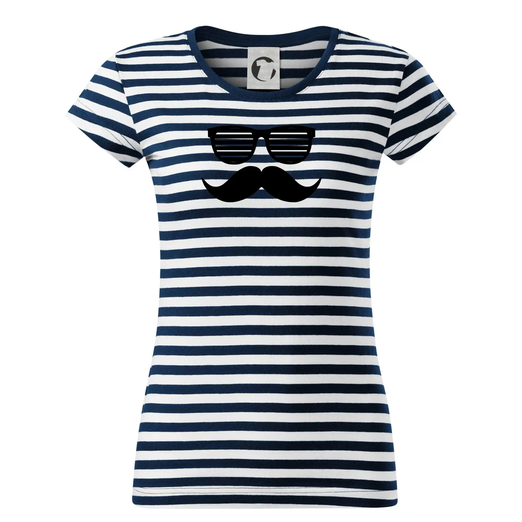 Tričká s fúzikmi - Mustache okuliare - Tričko na vodu