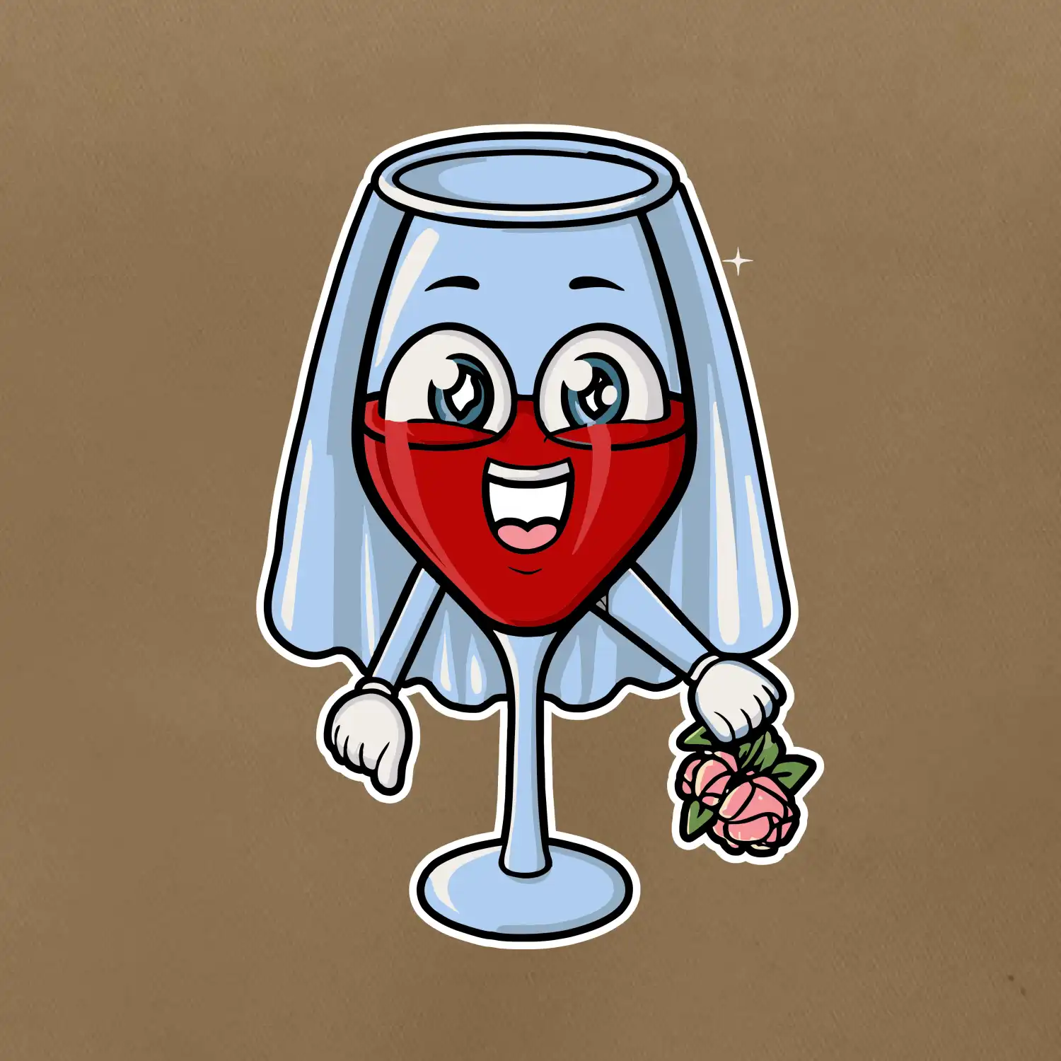 Červené víno pro nevěstu