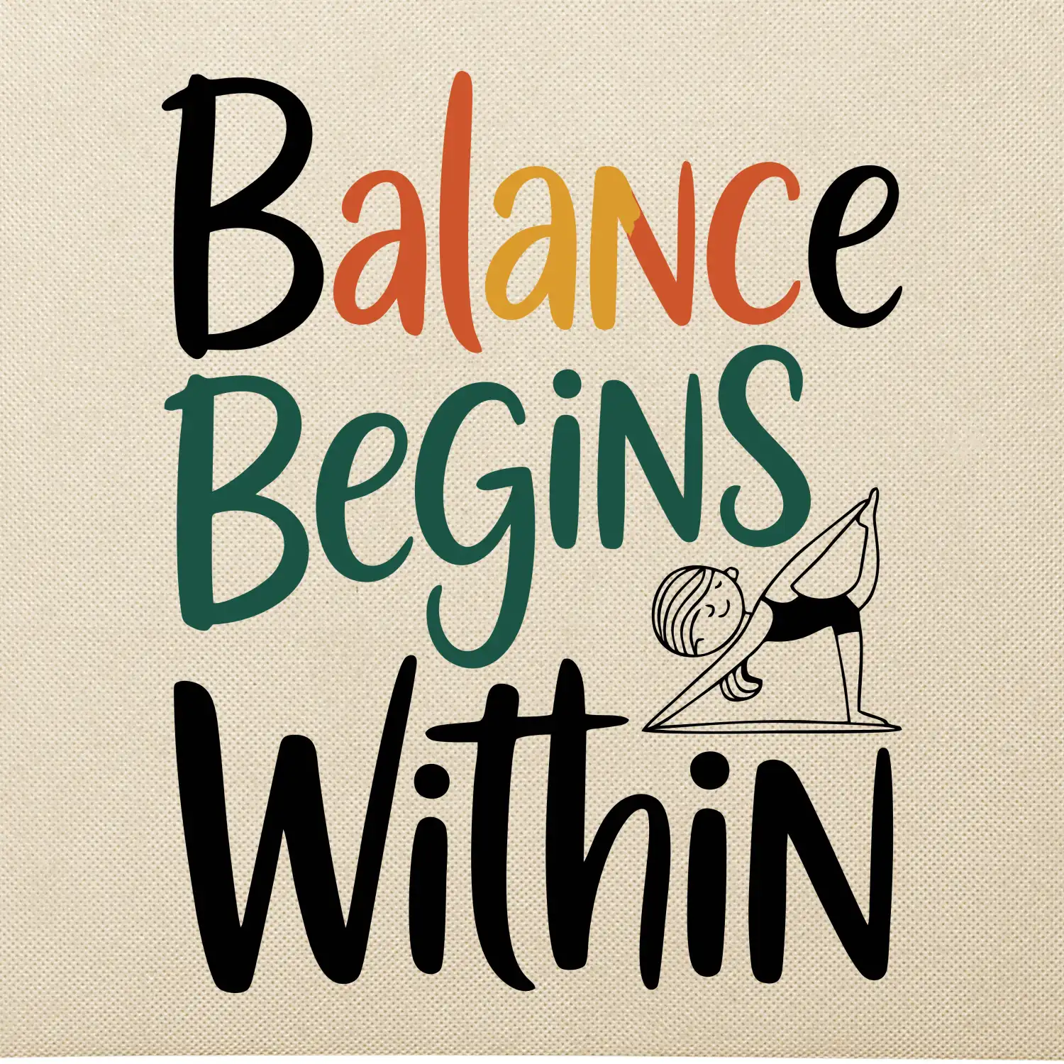 Balance begins within