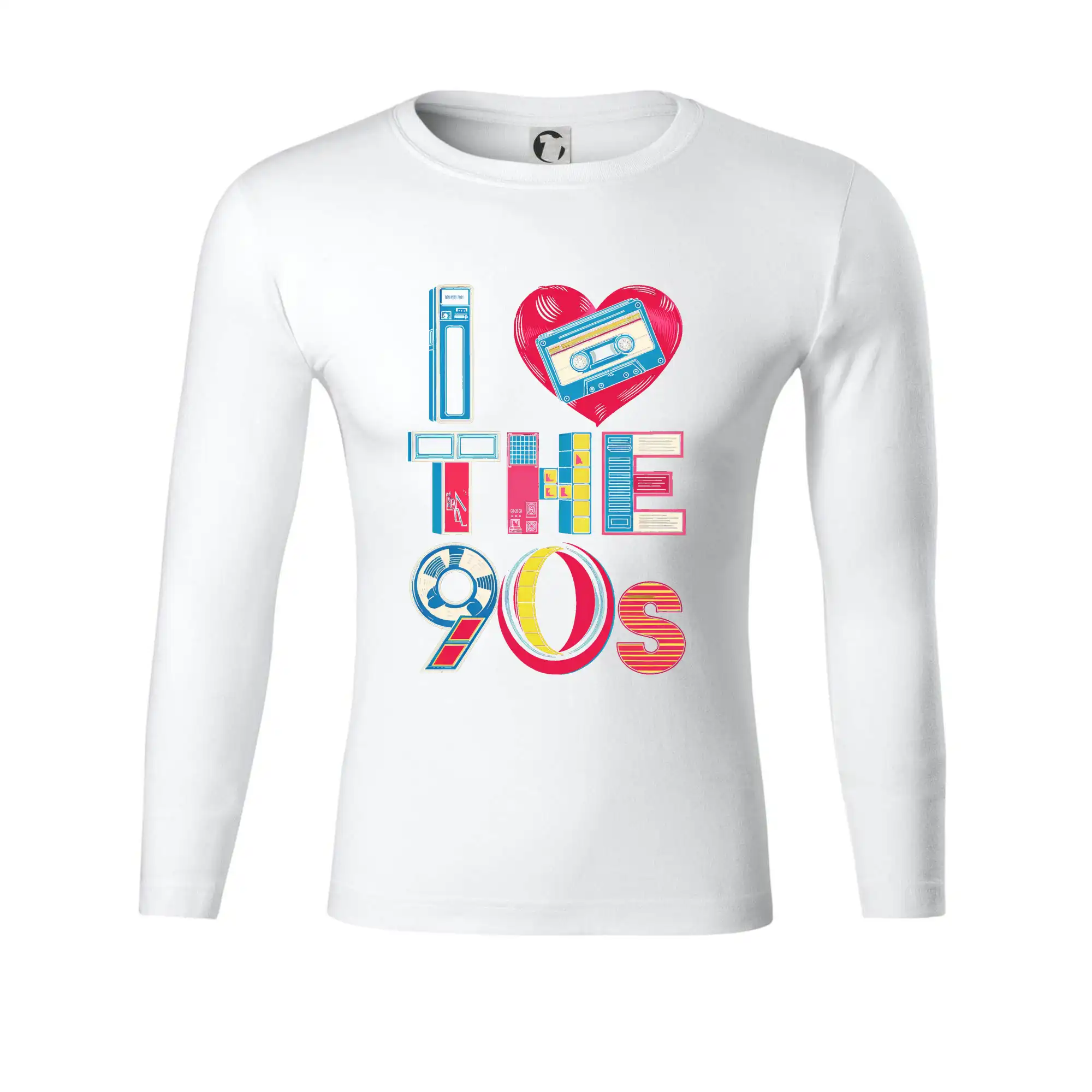 I love 90s - srdce a kazeta