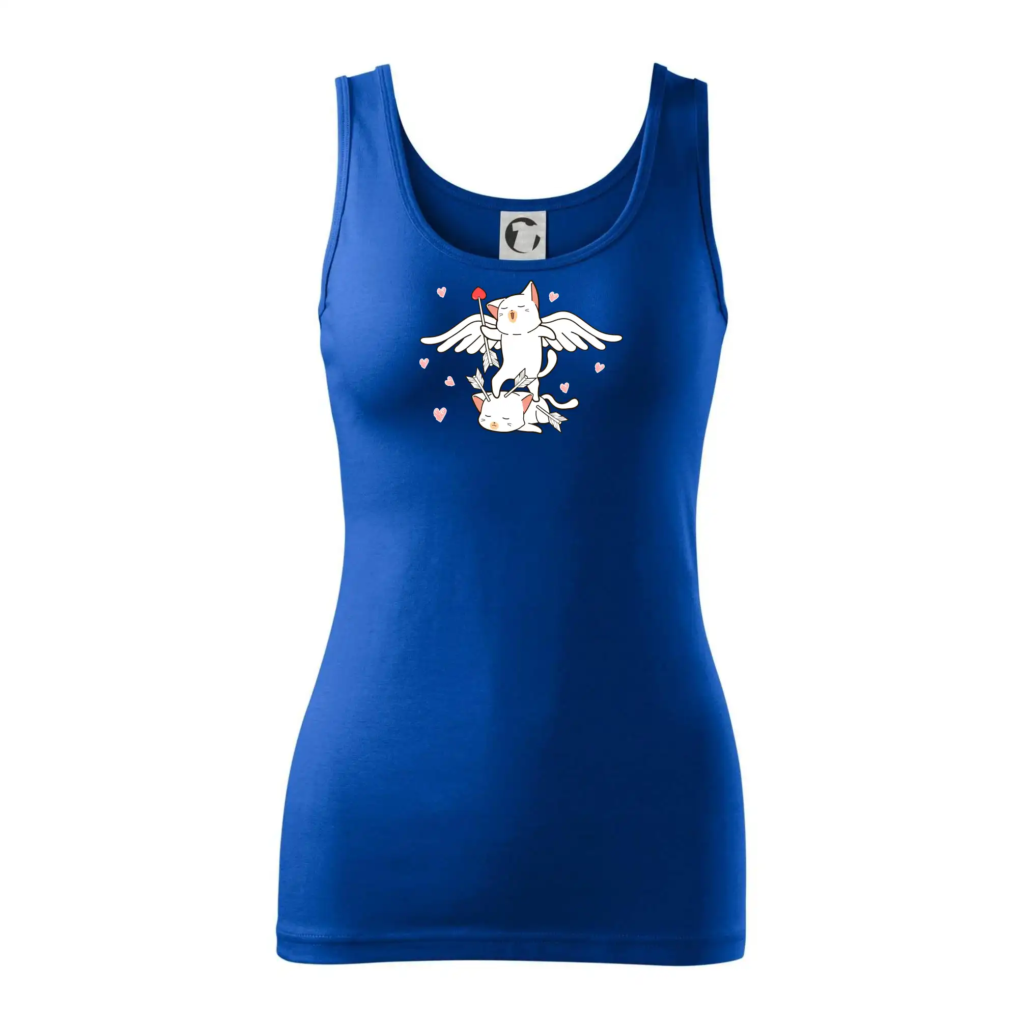 Tričká pre zamilovaných - Mačky Amorov šíp - Dámske tielko