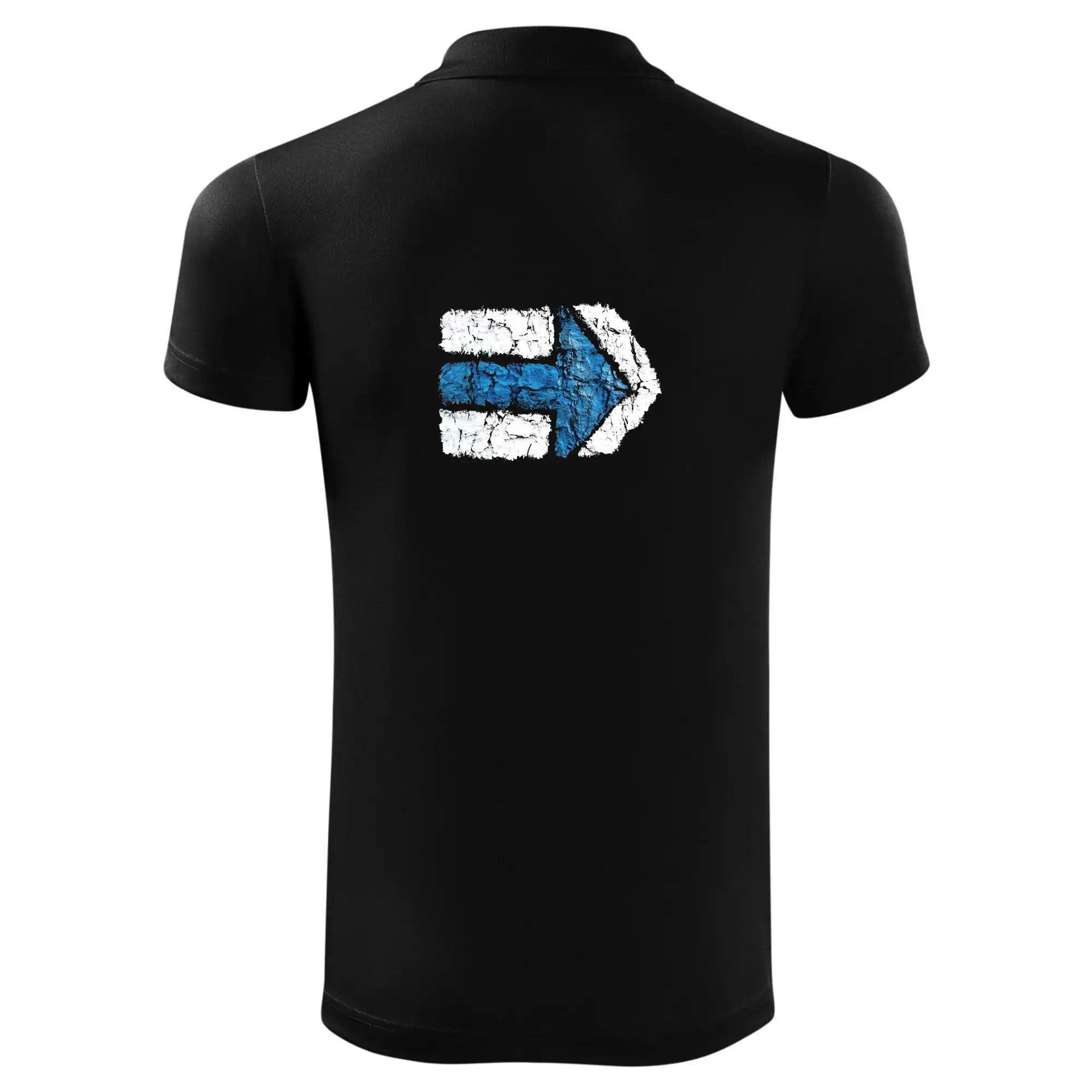 Trička na kempovanie - Párová turistická značka modrá - Polokošeľa Victory (športové)