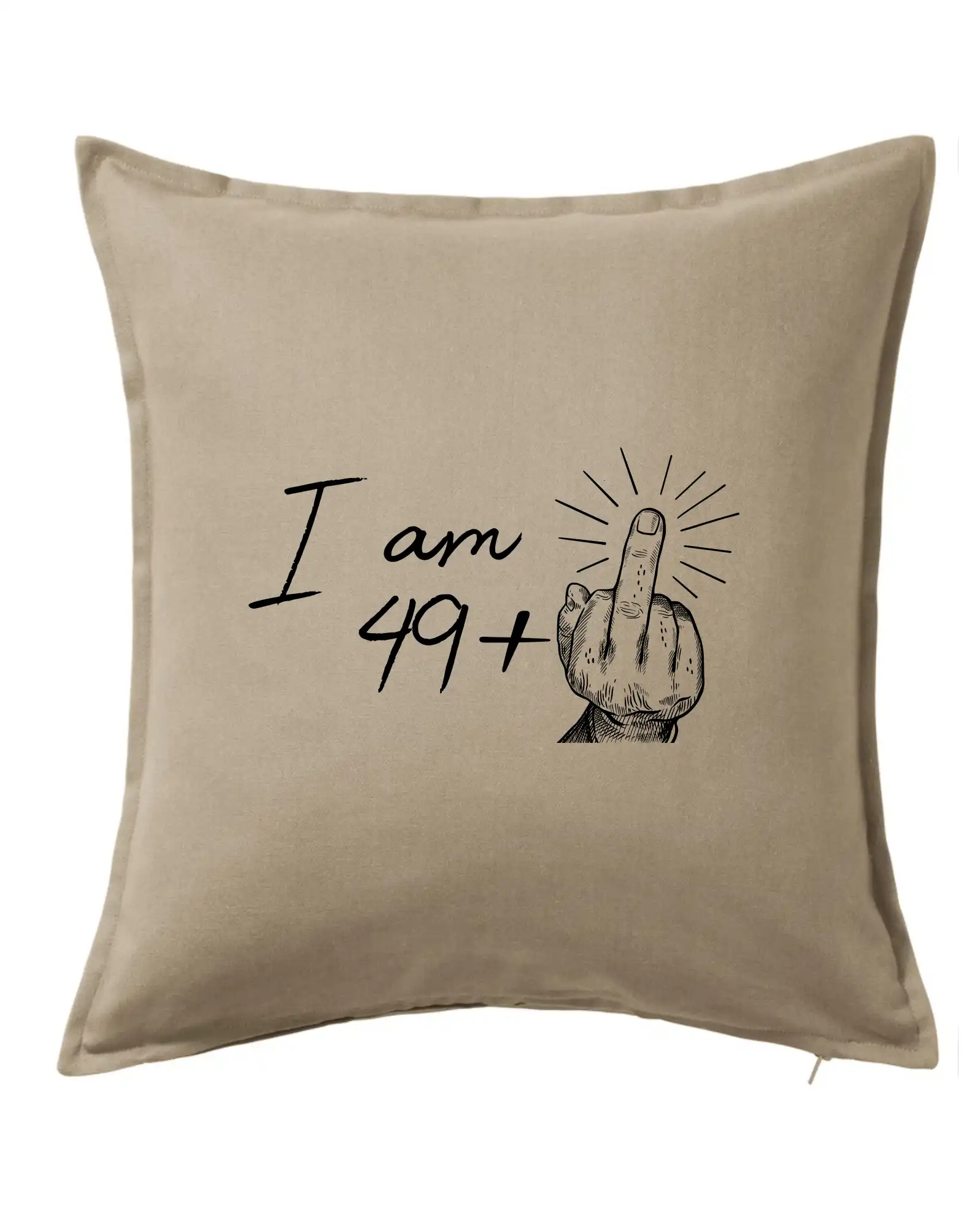 Trička k 50. narodeninám - I am fuck off 50 - Vankúš 50x50