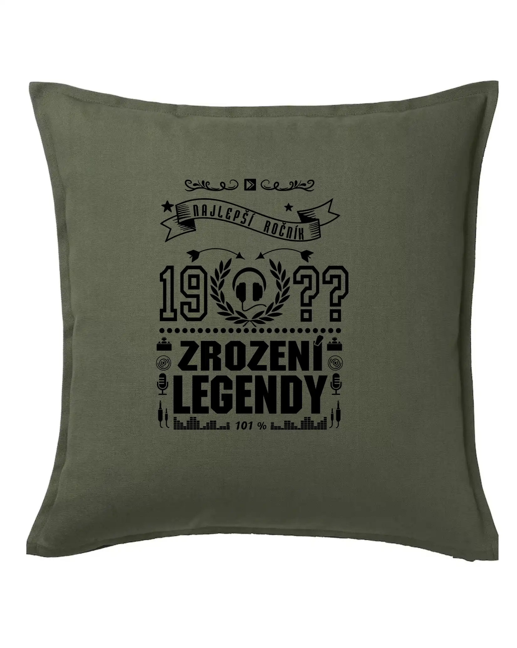 Trička Zrodenie legendy - Zrodenie legendy pre DJ - Vankúš 50x50