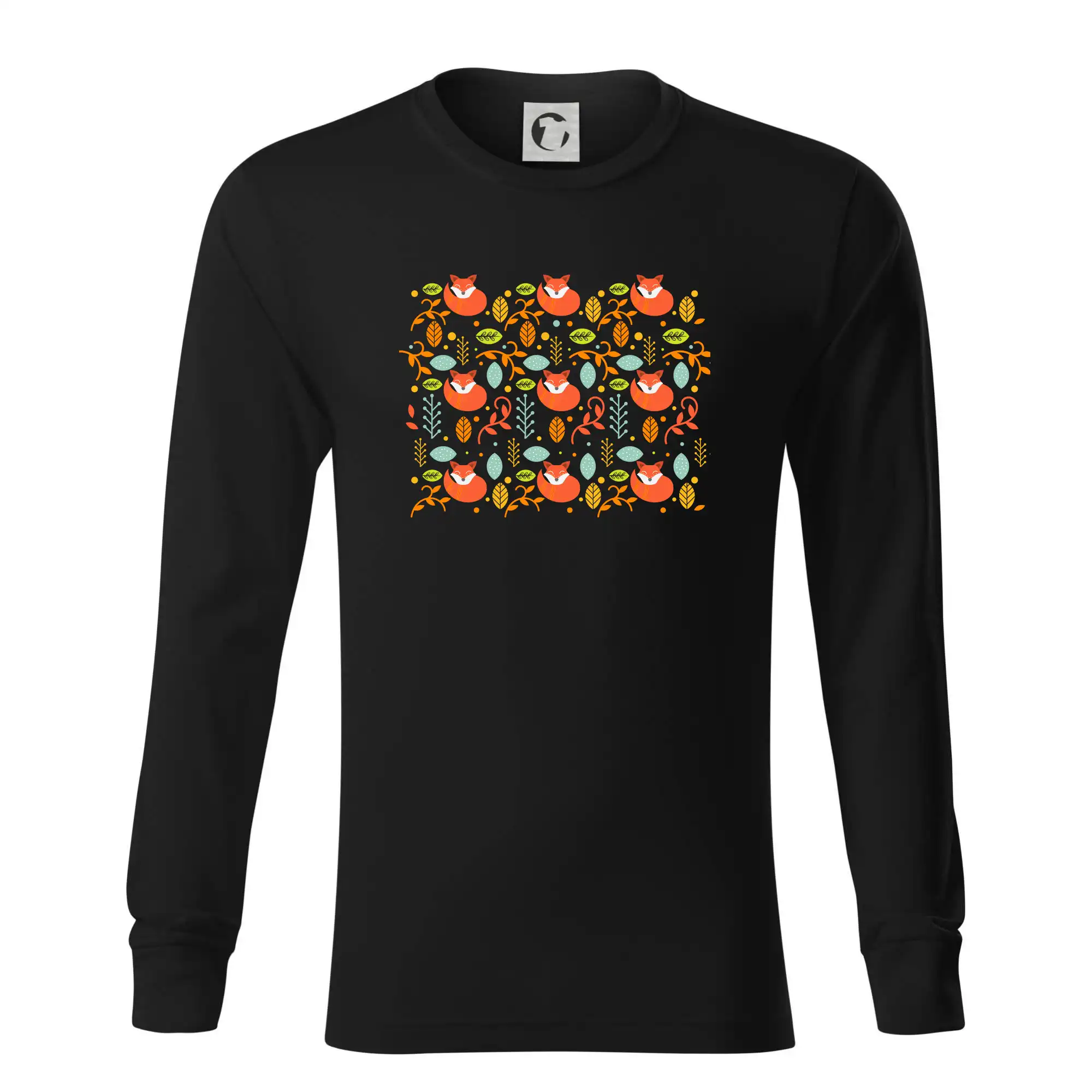 Folklór - Folklór - deväť líšok - Tričko s dlhým rukávom LS R05