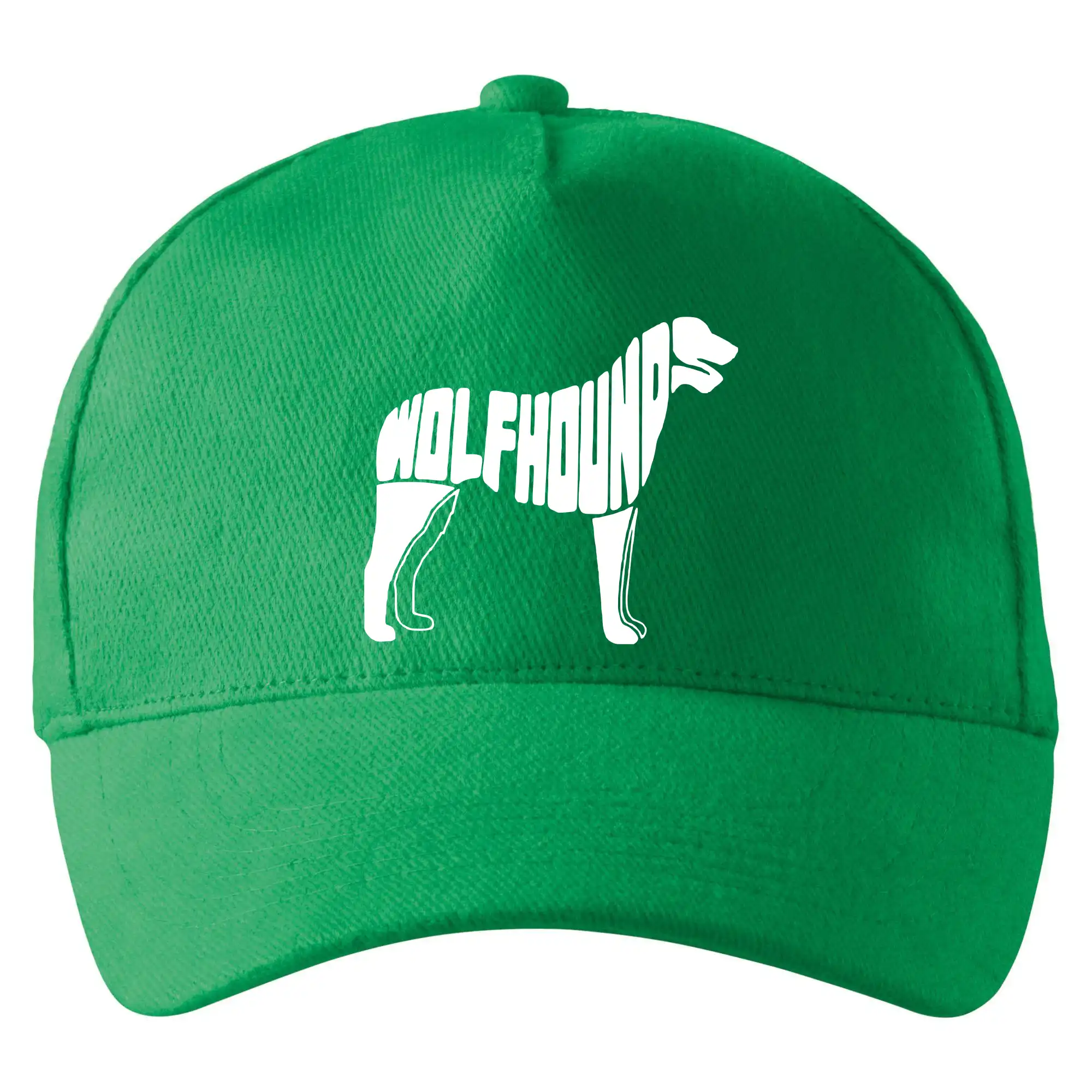 Ostatné psie plemená - Vlkodav nápis v tele - Šiltovka so zahnutým šiltom a mosaznou sponou