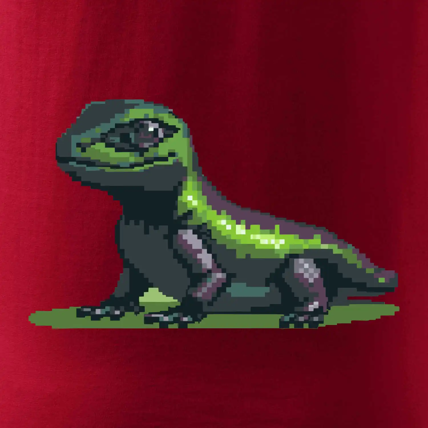 Leguán pixel