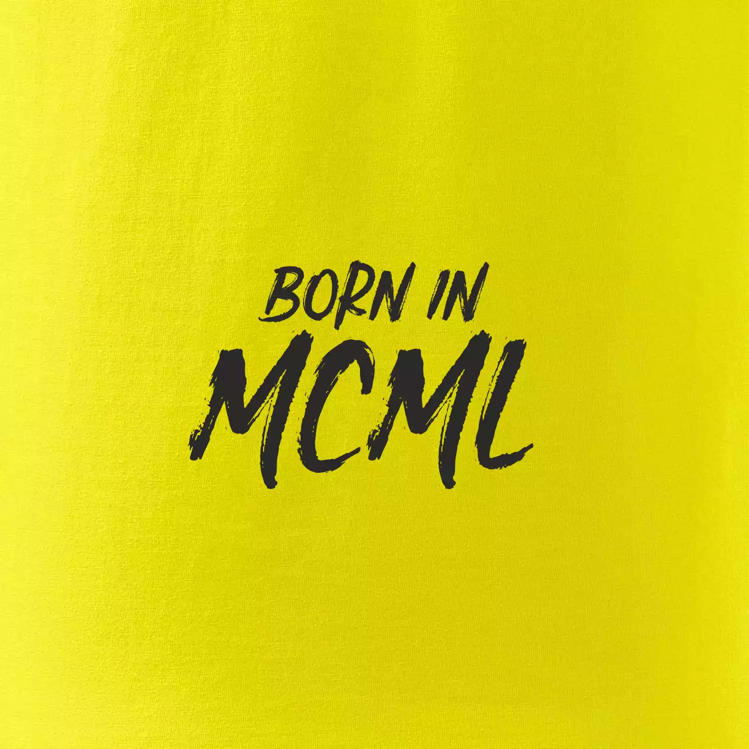 Born in - Římské číslo 1950