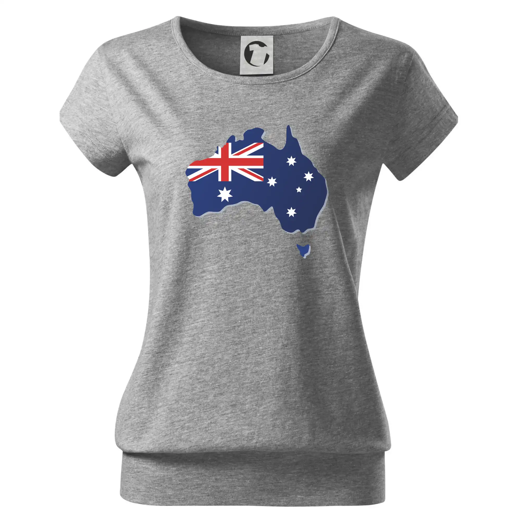 Austrálie - vlajka mapa