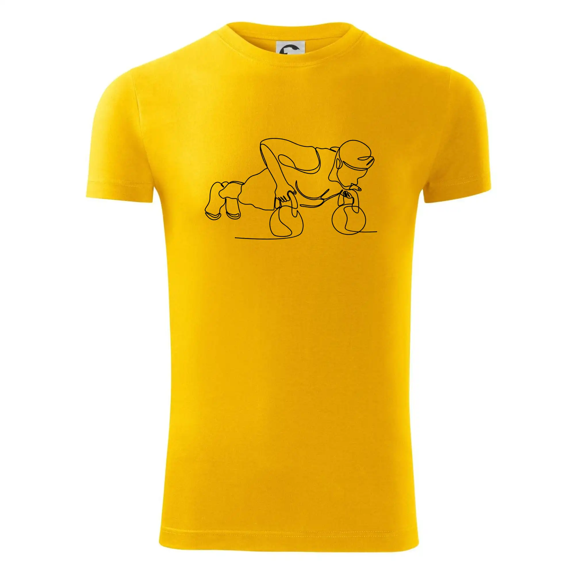 Kitebell posilování jedním tahem