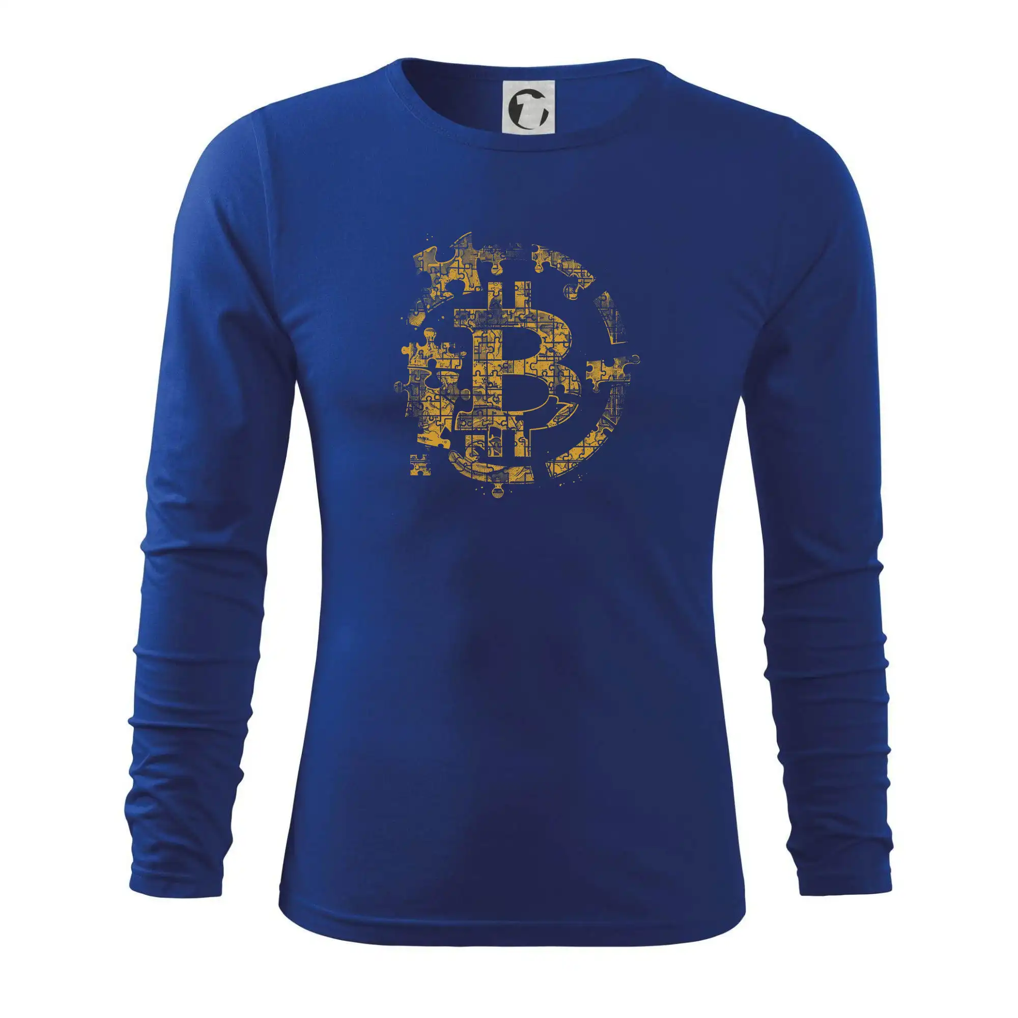Logo bitcoin puzzle