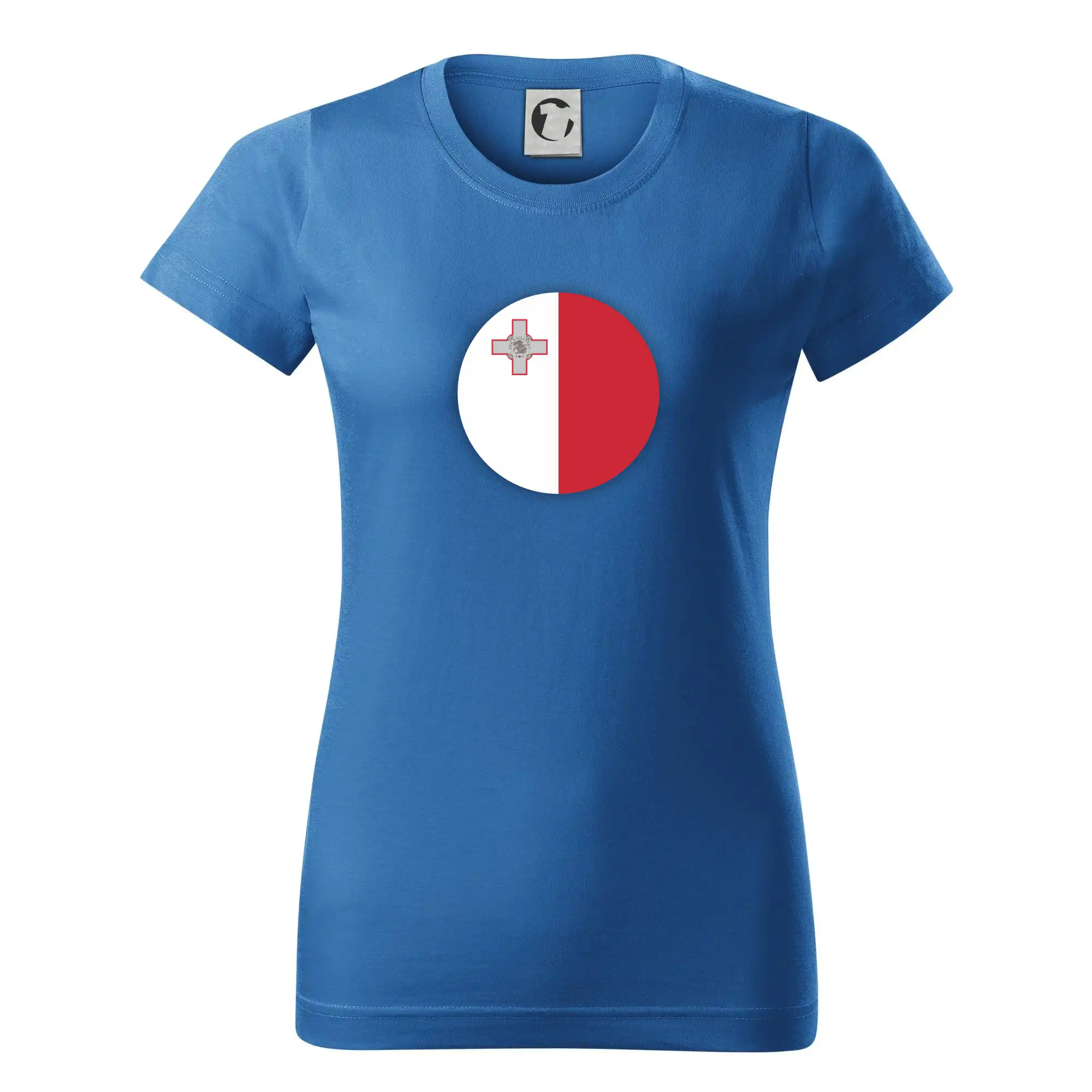 Vlajka Malta kulatá velká