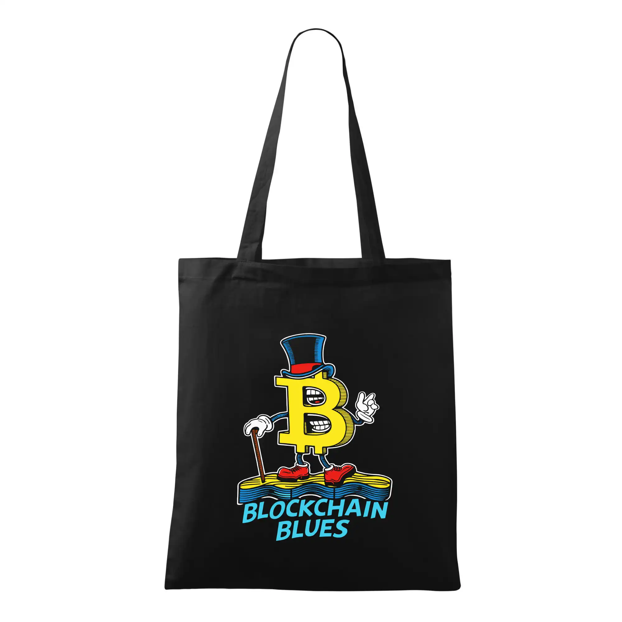 Blockchain Blues - Taška bavlnená