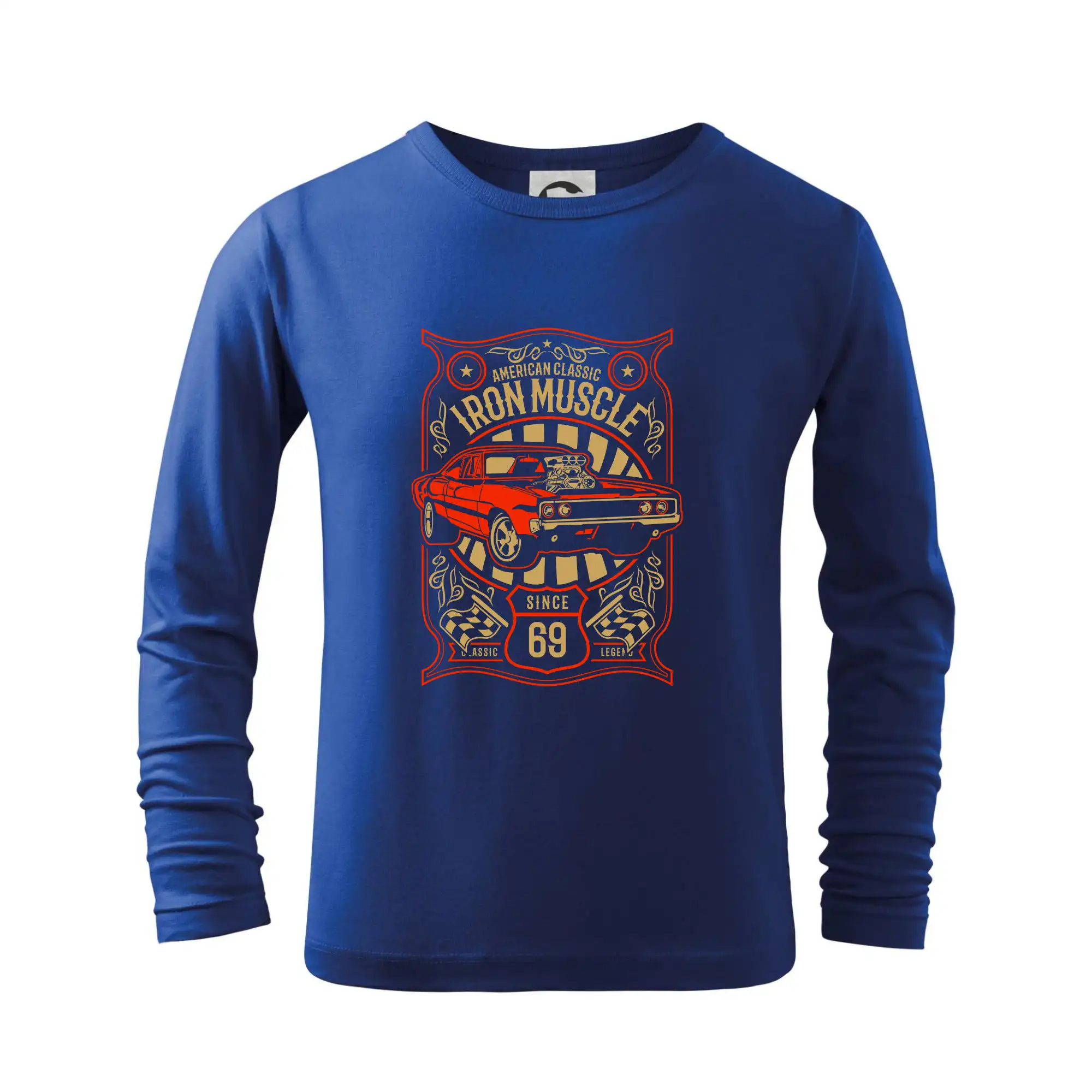 Auto tričká - Iron Muscle - Tričko detské Long Sleeve