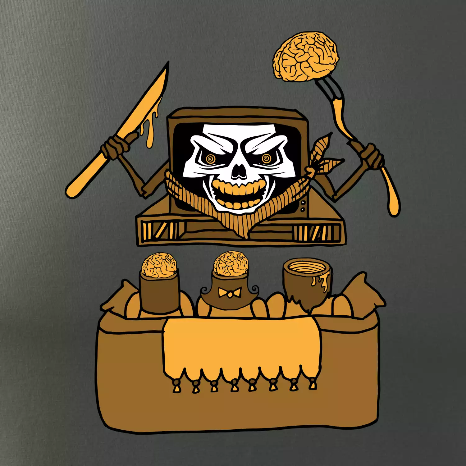 Mozkožrút - televízia (Pecka design) Mozkožrút - televízia (Pecka design)