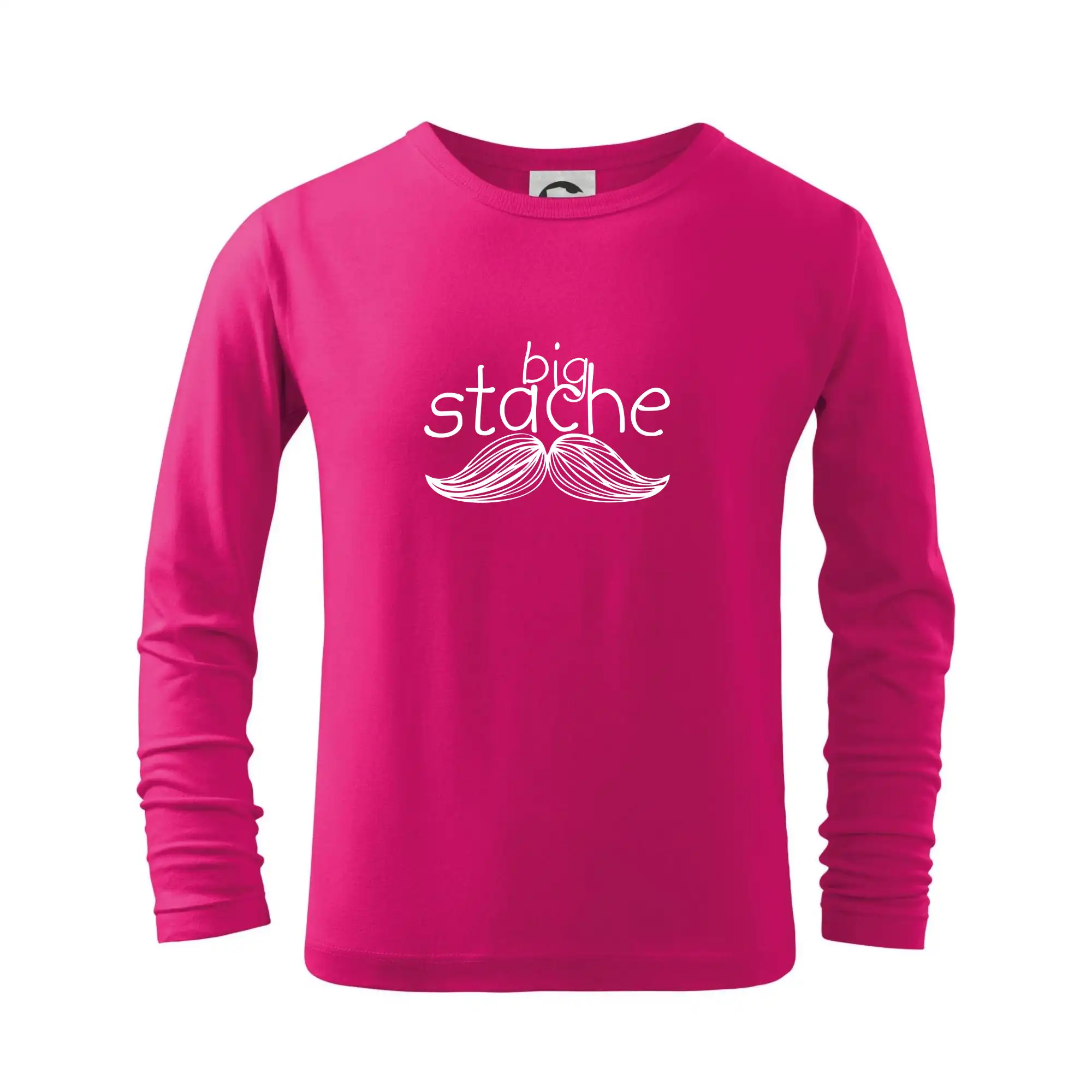 Tričká s fúzikmi - Big stache - Tričko detské Long Sleeve