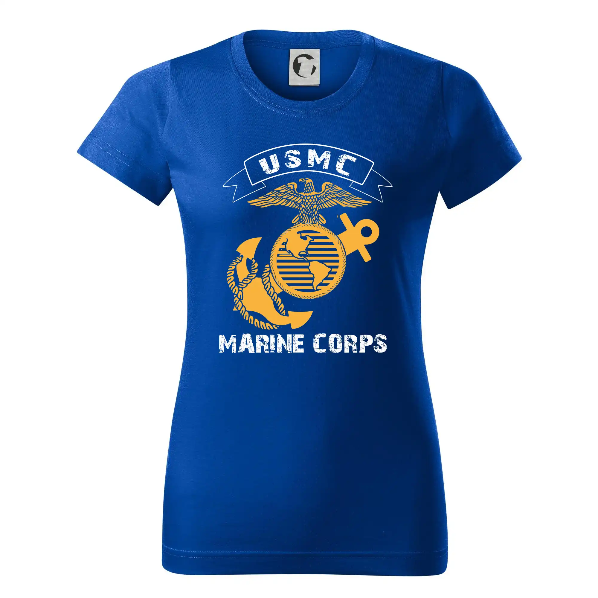 Usmc marines corps - Dámske tričko basic - ľahko voľnejšie a dlhšie