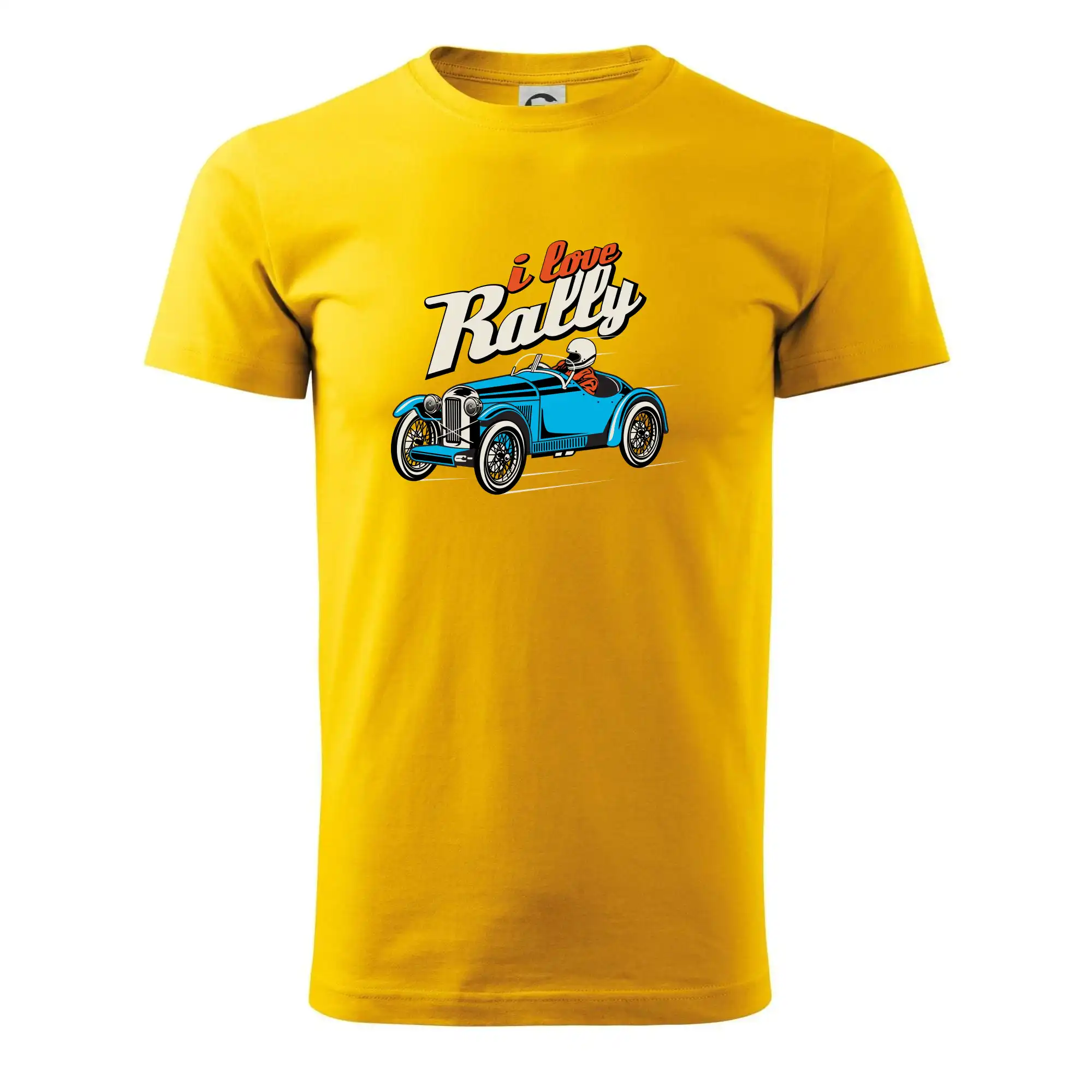 Auto tričká - I Love Rally - Pánske tričko nižšej gramáže