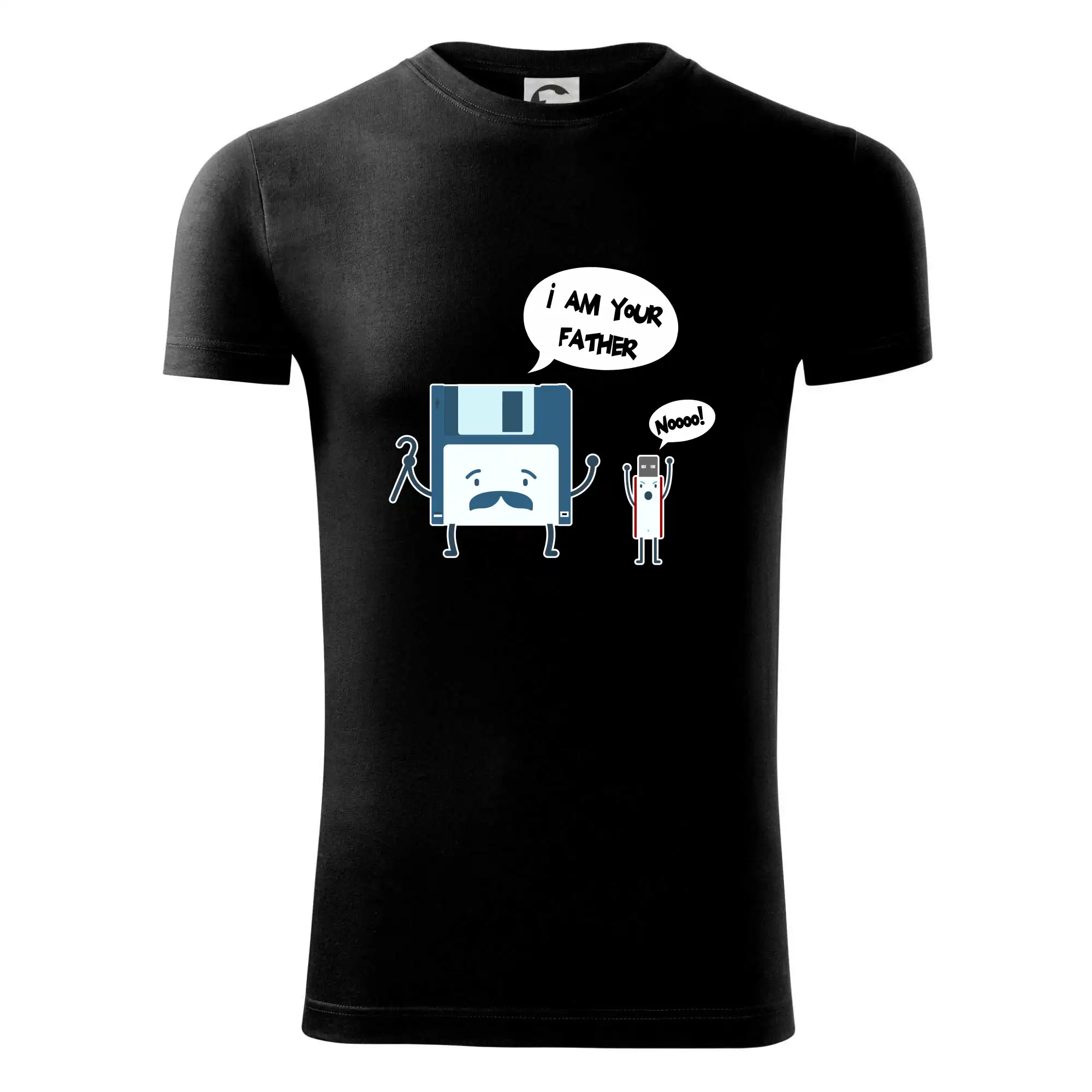 Tričká pre ajťákov - I am your father USB - Viper FIT - Pánske zúžené tričko