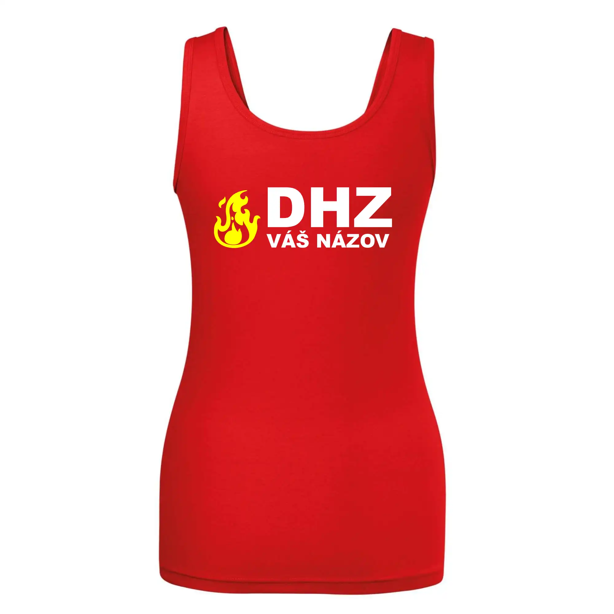 DHZ (oheň, firesport, názov sboru - vlastný nápis)