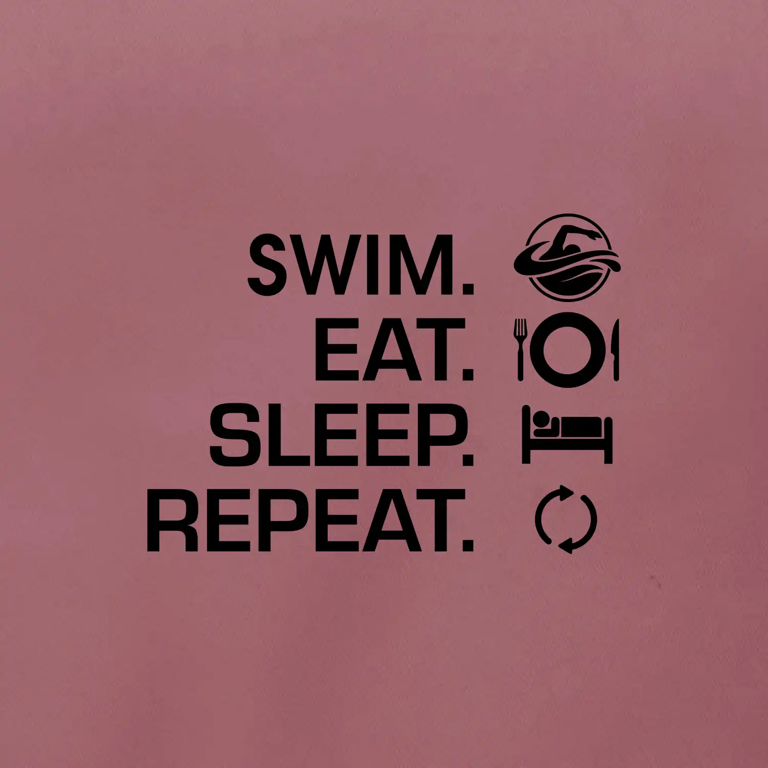 Eat sleep swim