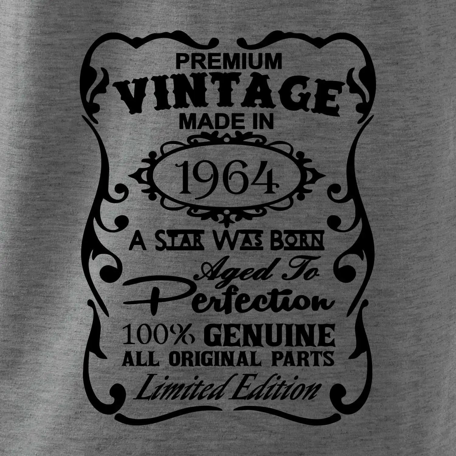 Vintage Etiketa - 1964