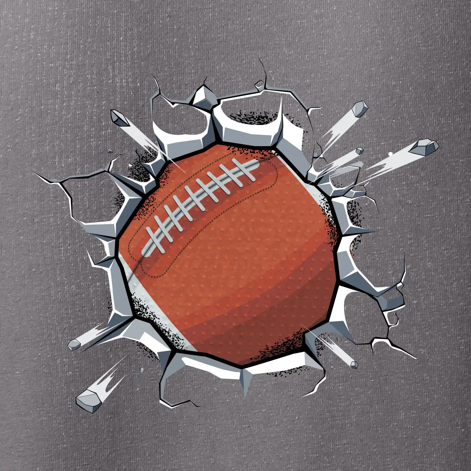 Americký fotbal míč v triku