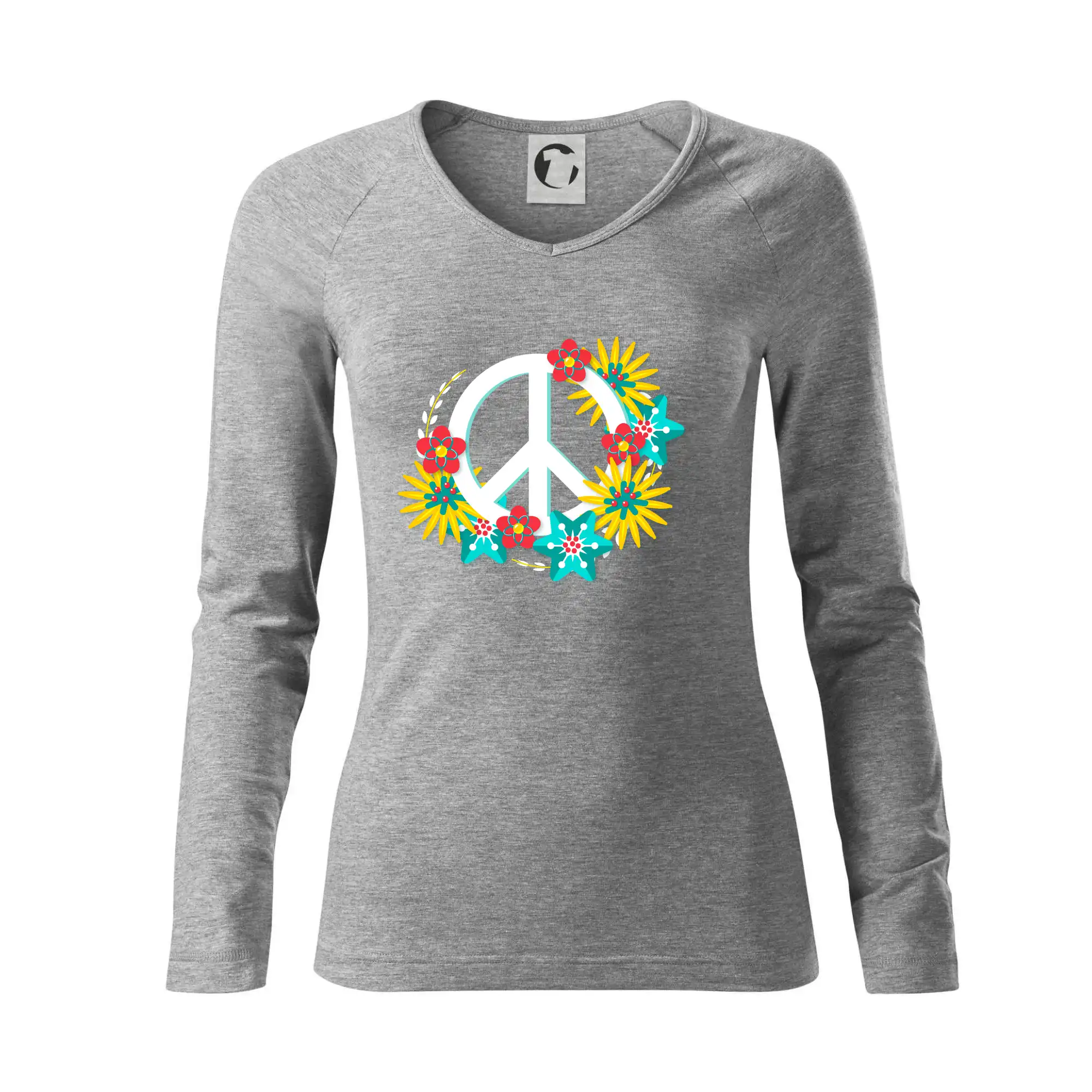 Peace symbol abstraktní
