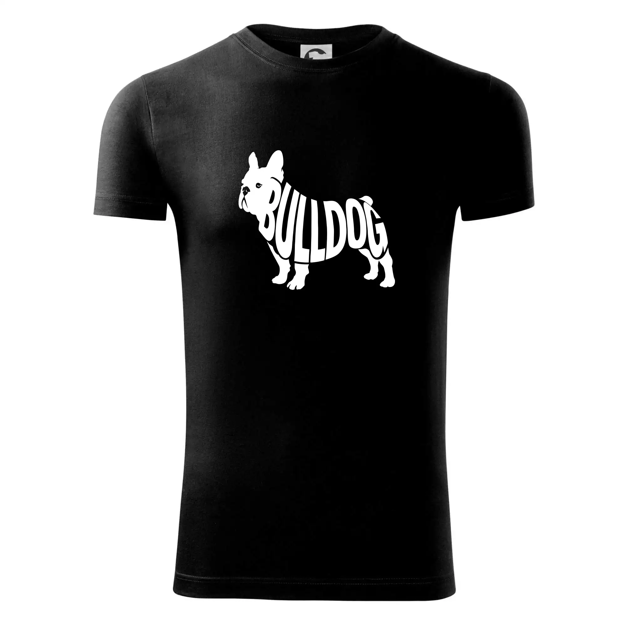 Bulldog  nápis v těle