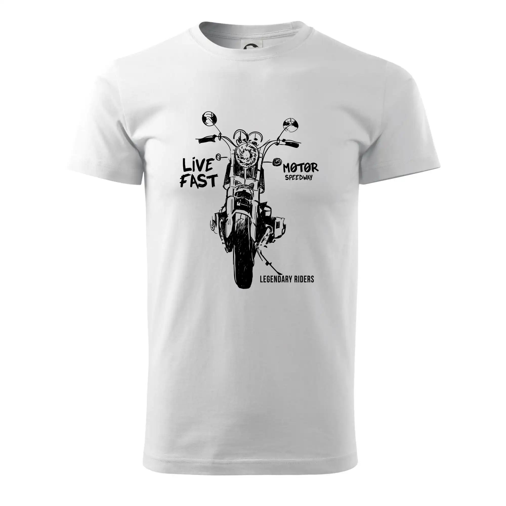 Motorka kresba live fast