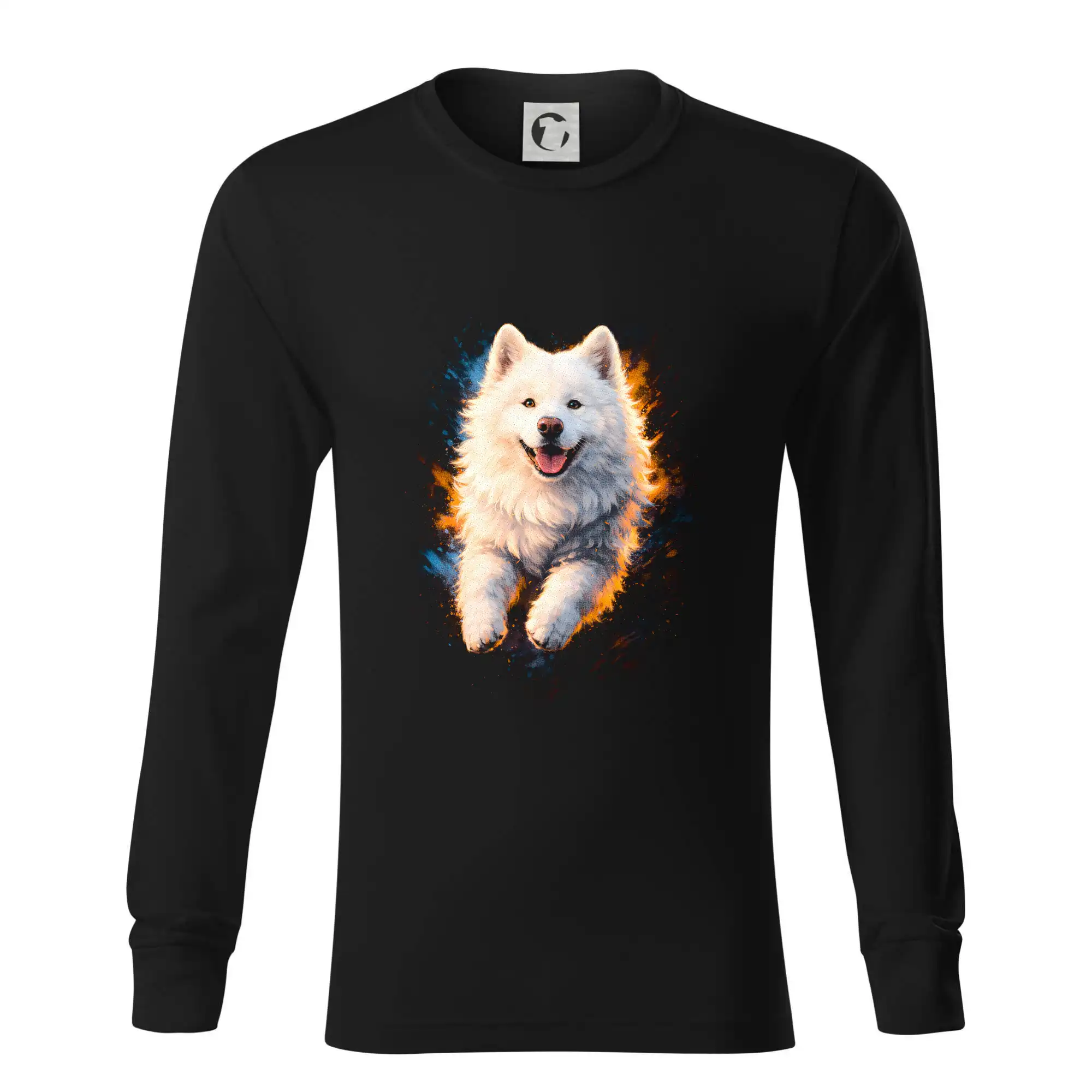 Ostatné psie plemená - Obrázok poltón Čau čau - Tričko s dlhým rukávom LS R05
